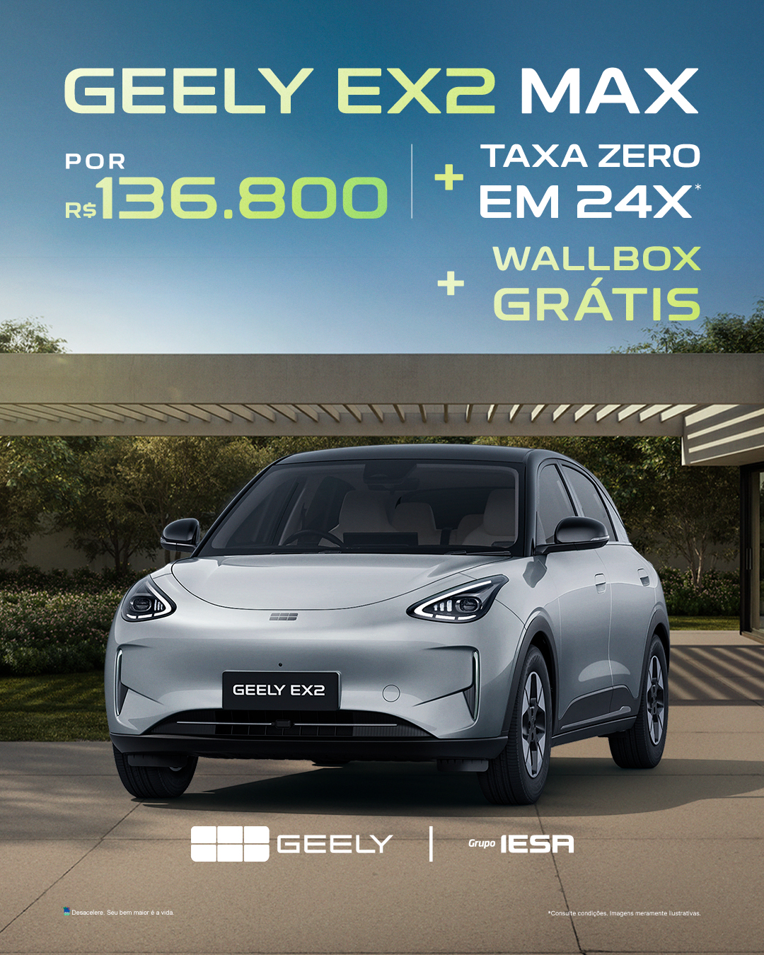 IESA Geely Facebook ad: Fale com um especialista