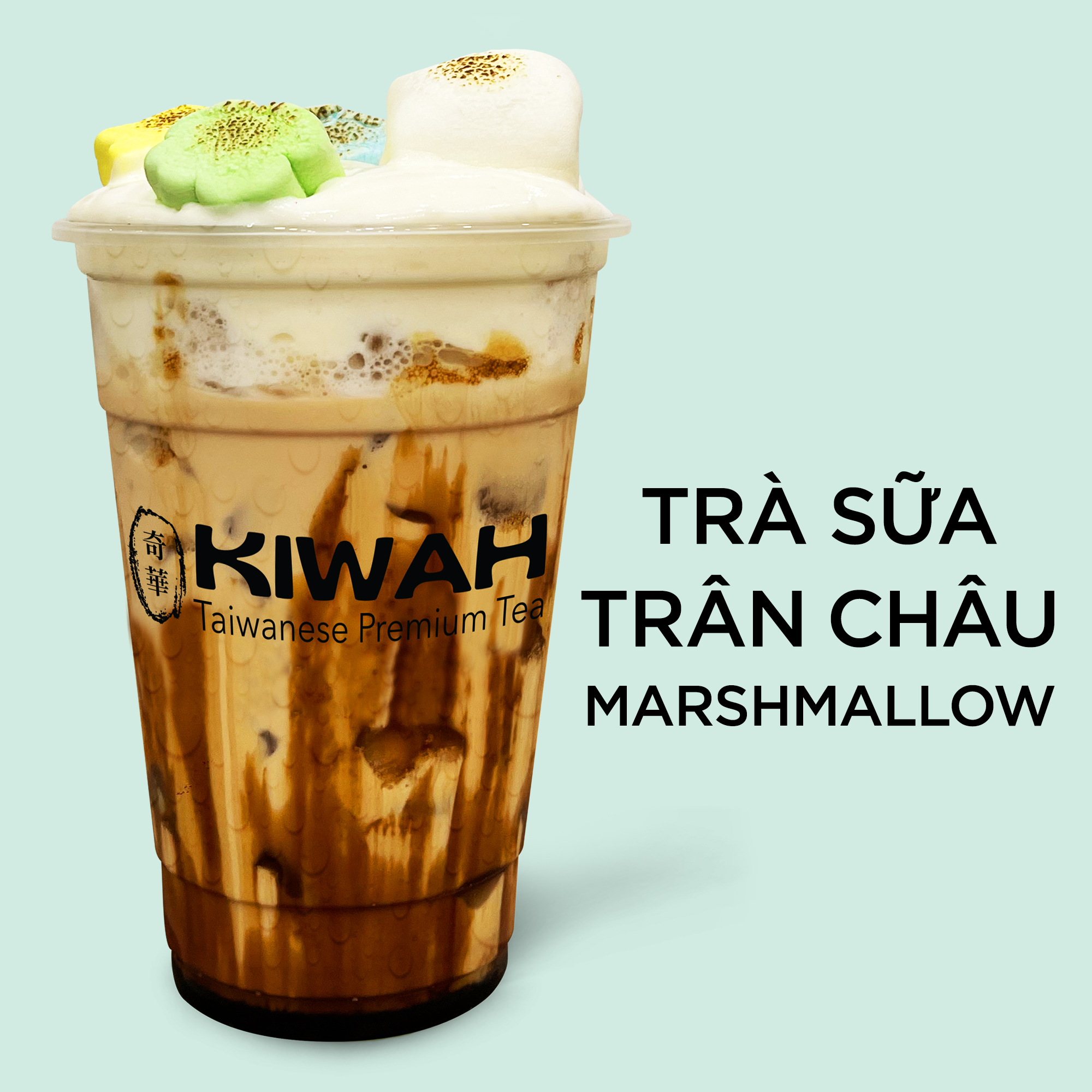 Kiwah Facebook ad: Bạn đã thử món Trà Sữa trân châu…