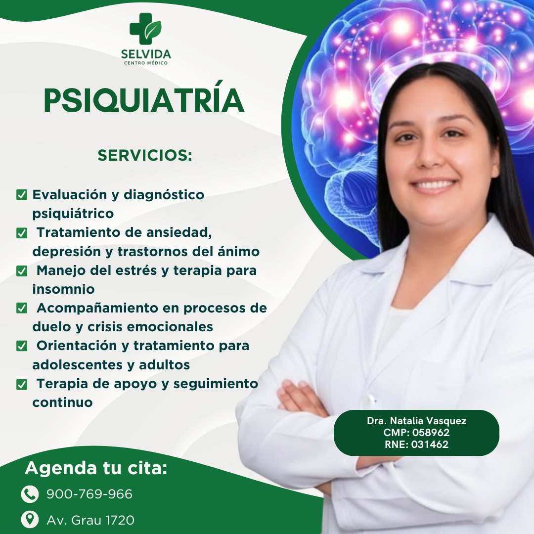 Selvida Facebook ad: Cuidar tu mente también es cuidar tu vida