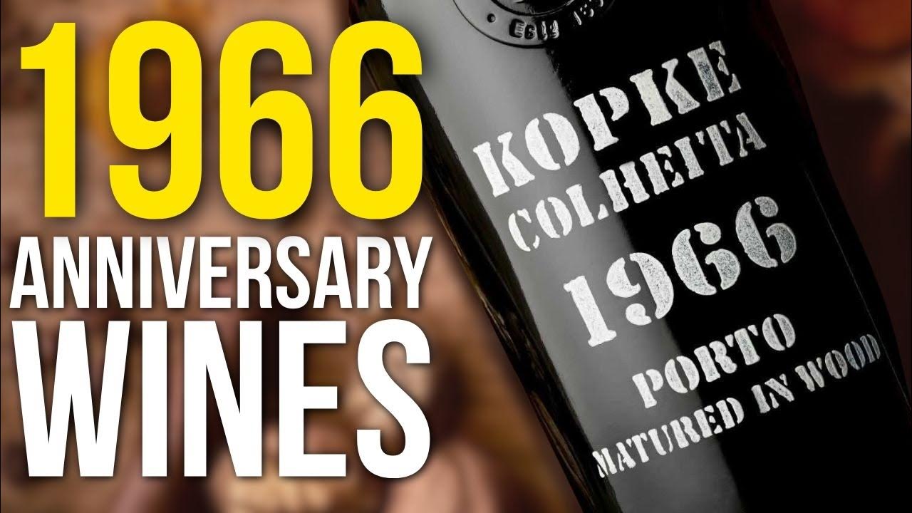 Vintage Wine and Port Facebook ad: 1966 Vintage Wines and Ports - the perfect anniversary gift