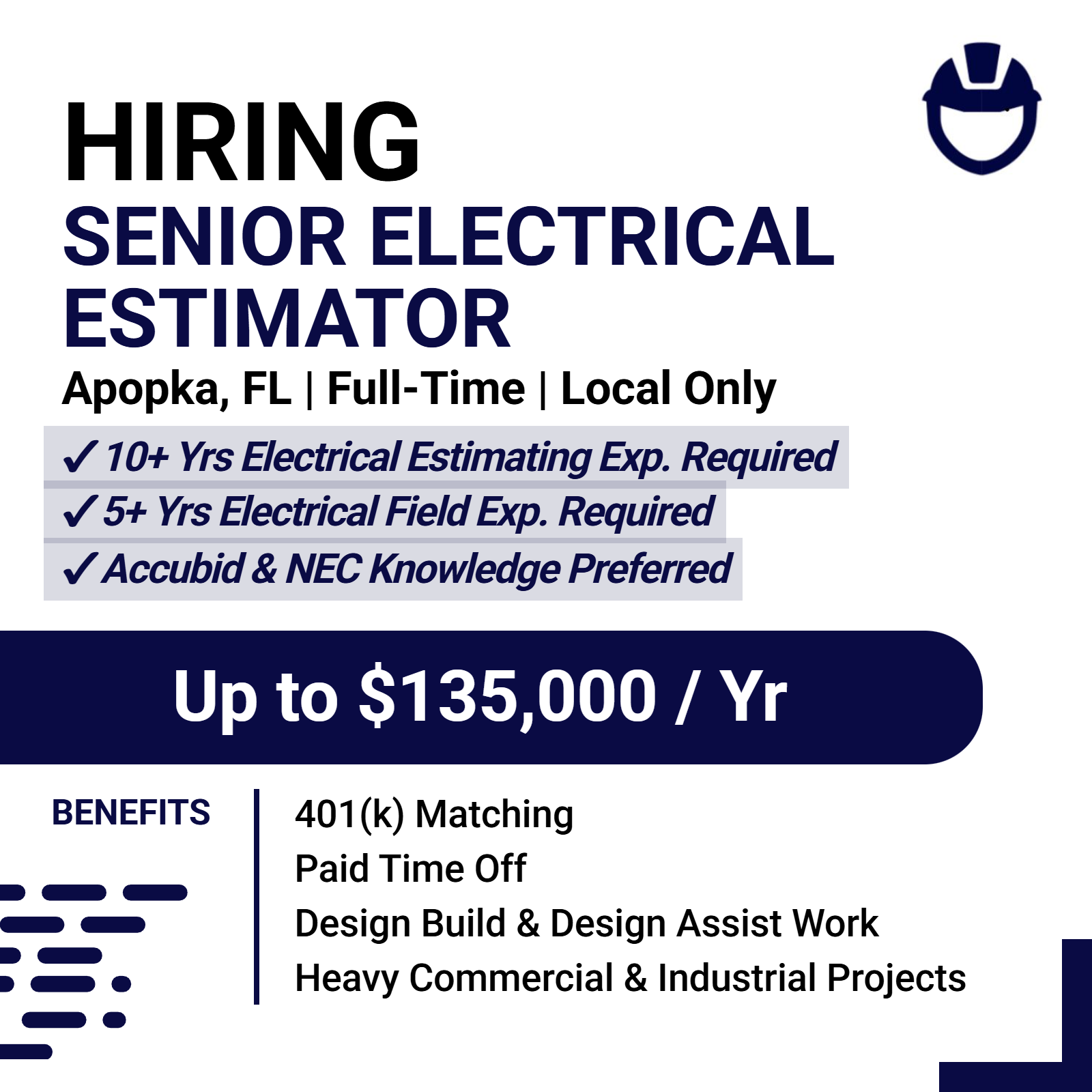 Hireline Construction Jobs Facebook ad
