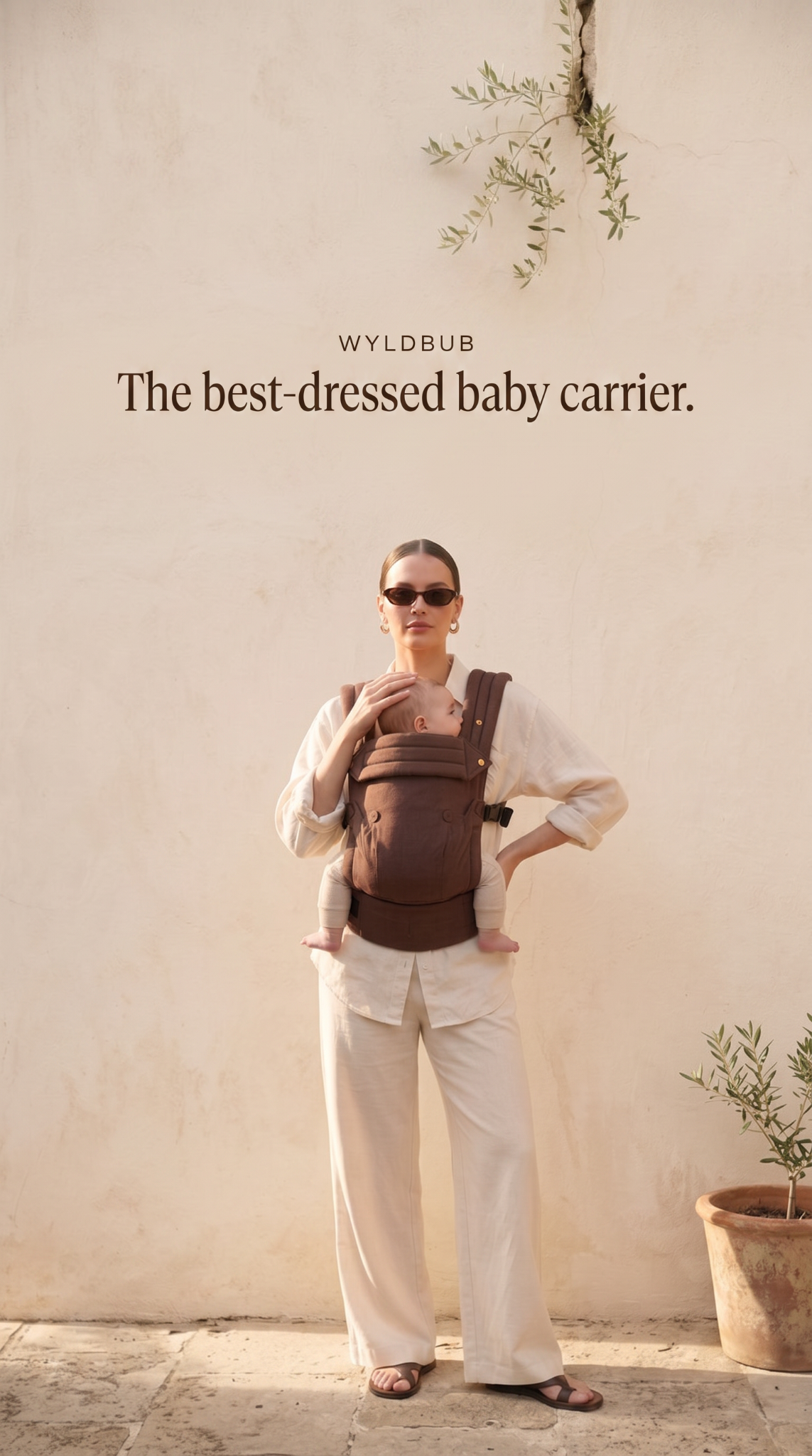Wyld Bub Facebook ad: Cacao Baby Carrier | 30% OFF