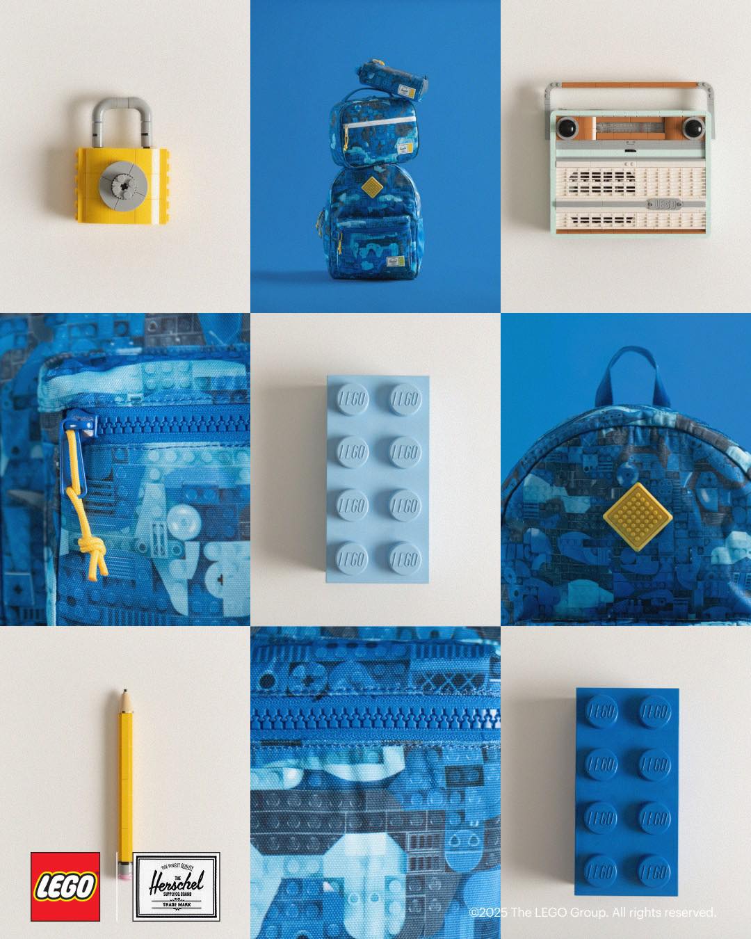 Herschel Supply Co. Facebook ad: Built for School, Work, and Play.