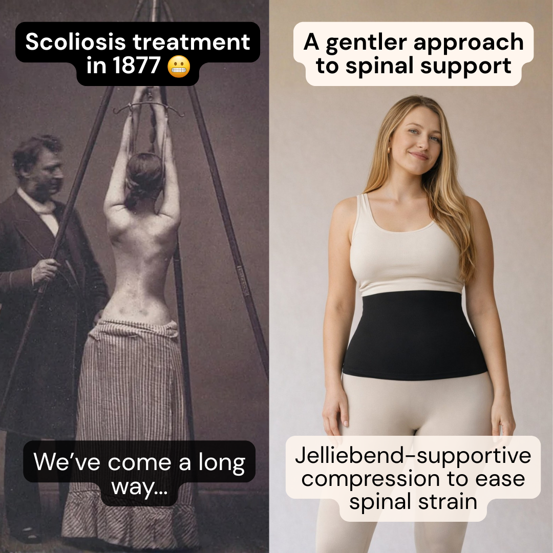 Jelliebend Facebook ad: Sensory-Friendly Compression Support for Pain Relief and…