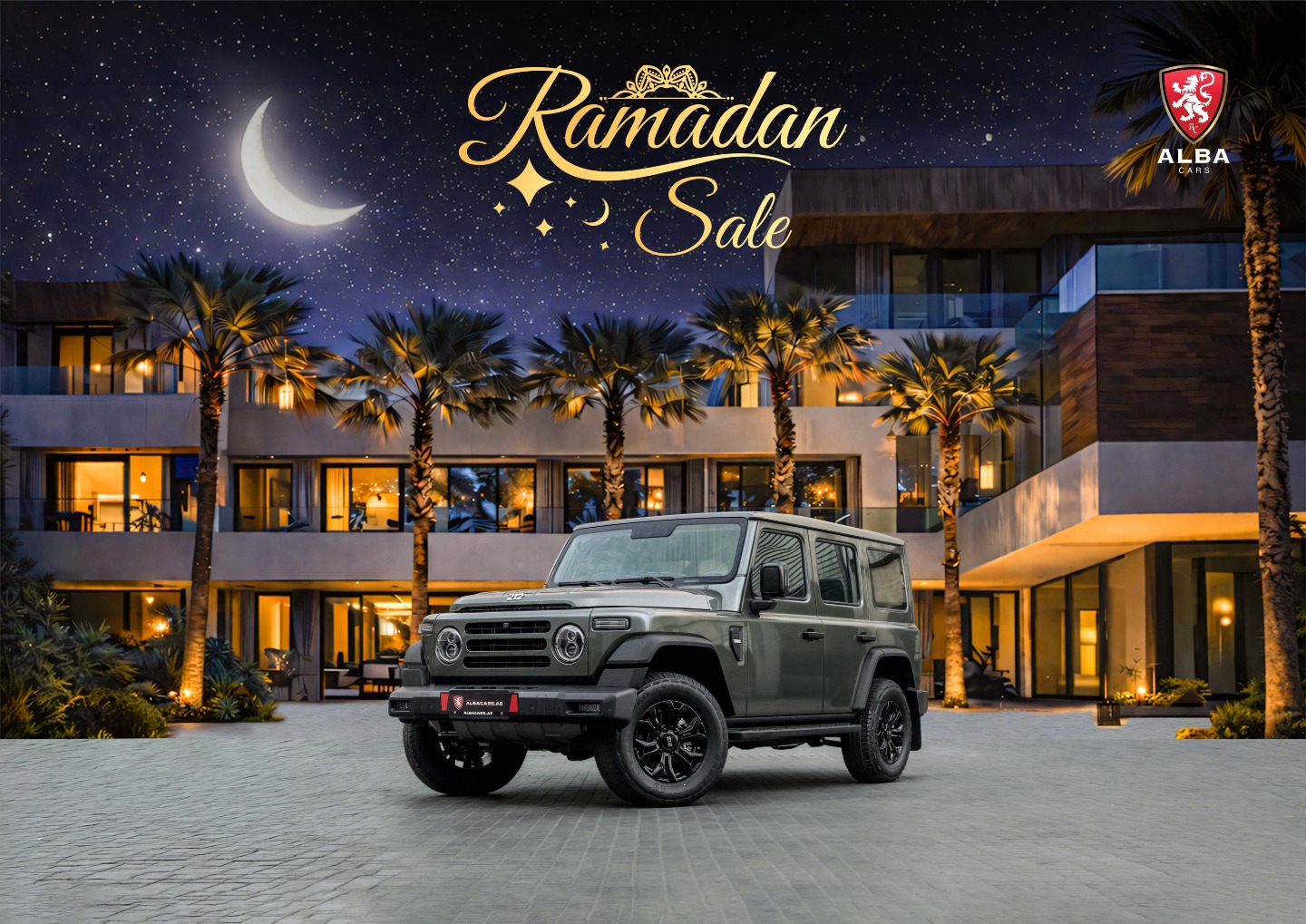 ALBA Cars Dubai UAE Facebook ad