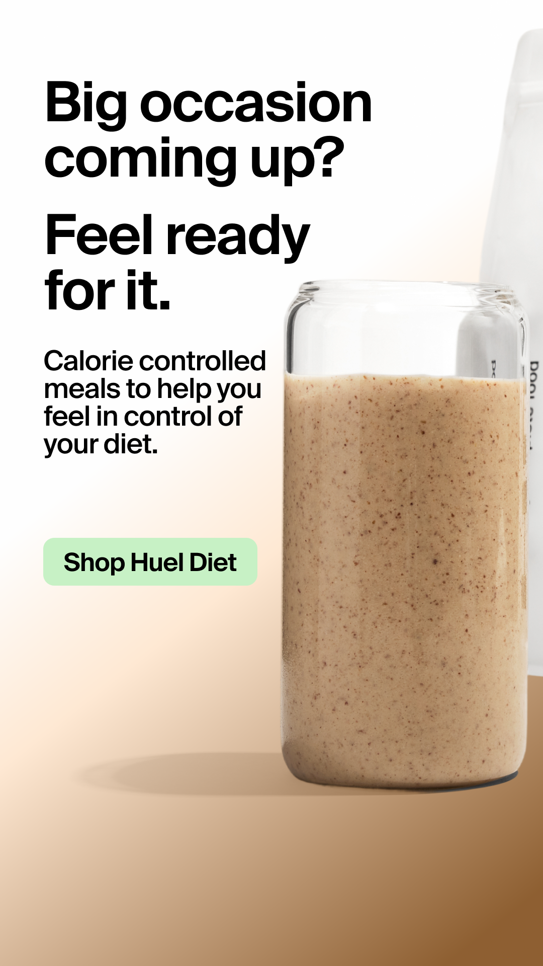 Huel Facebook ad