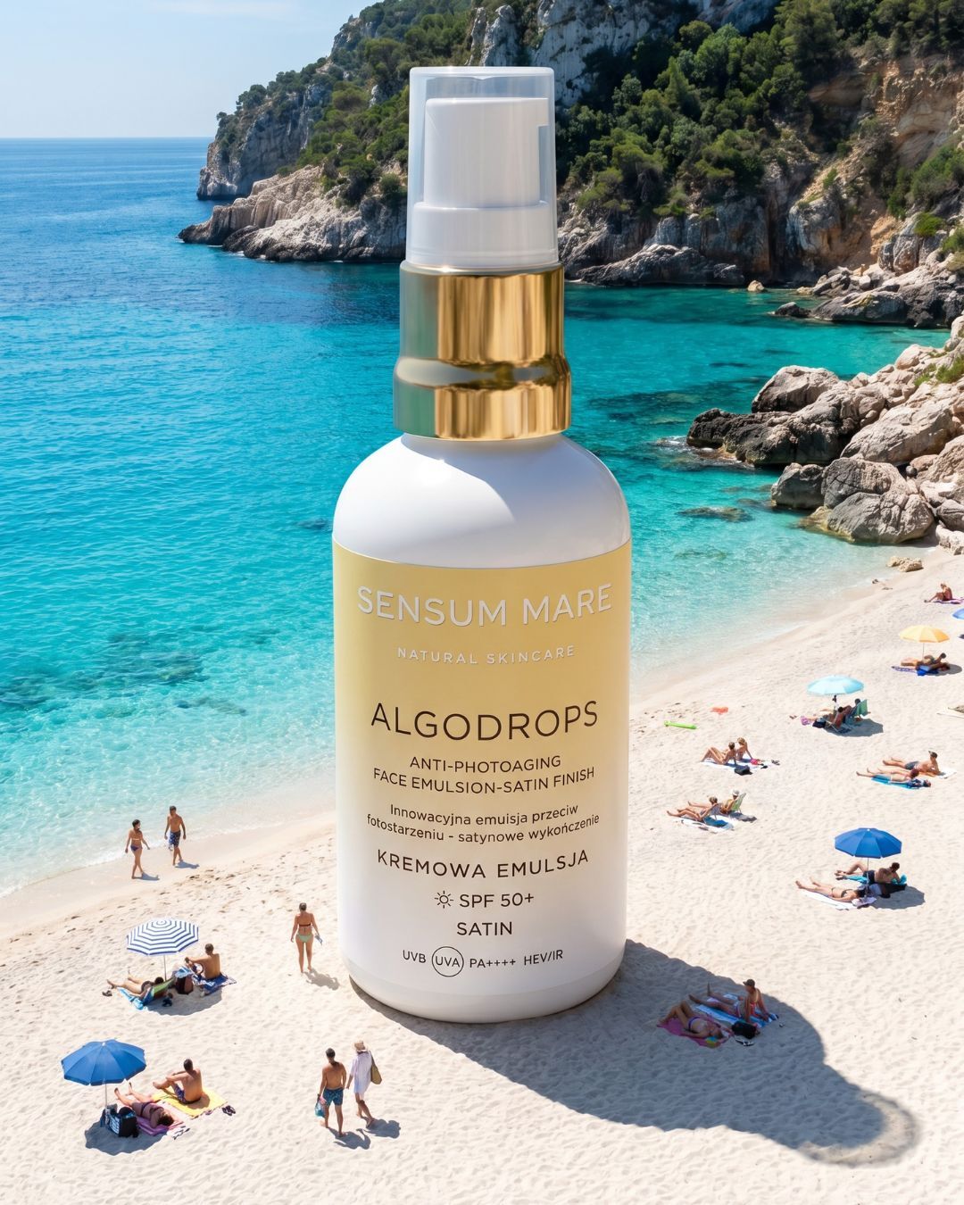 Sensum Mare Natural Skincare Facebook ad