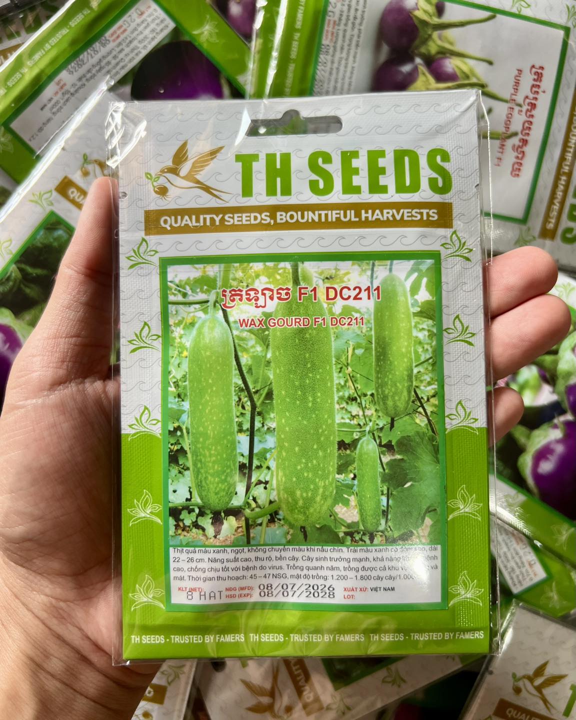 បោះដុំគ្រាប់ពូជដំណាំ Facebook ad: គ្រាប់ពូជដំណាំសម្រាប់បោះដុំ