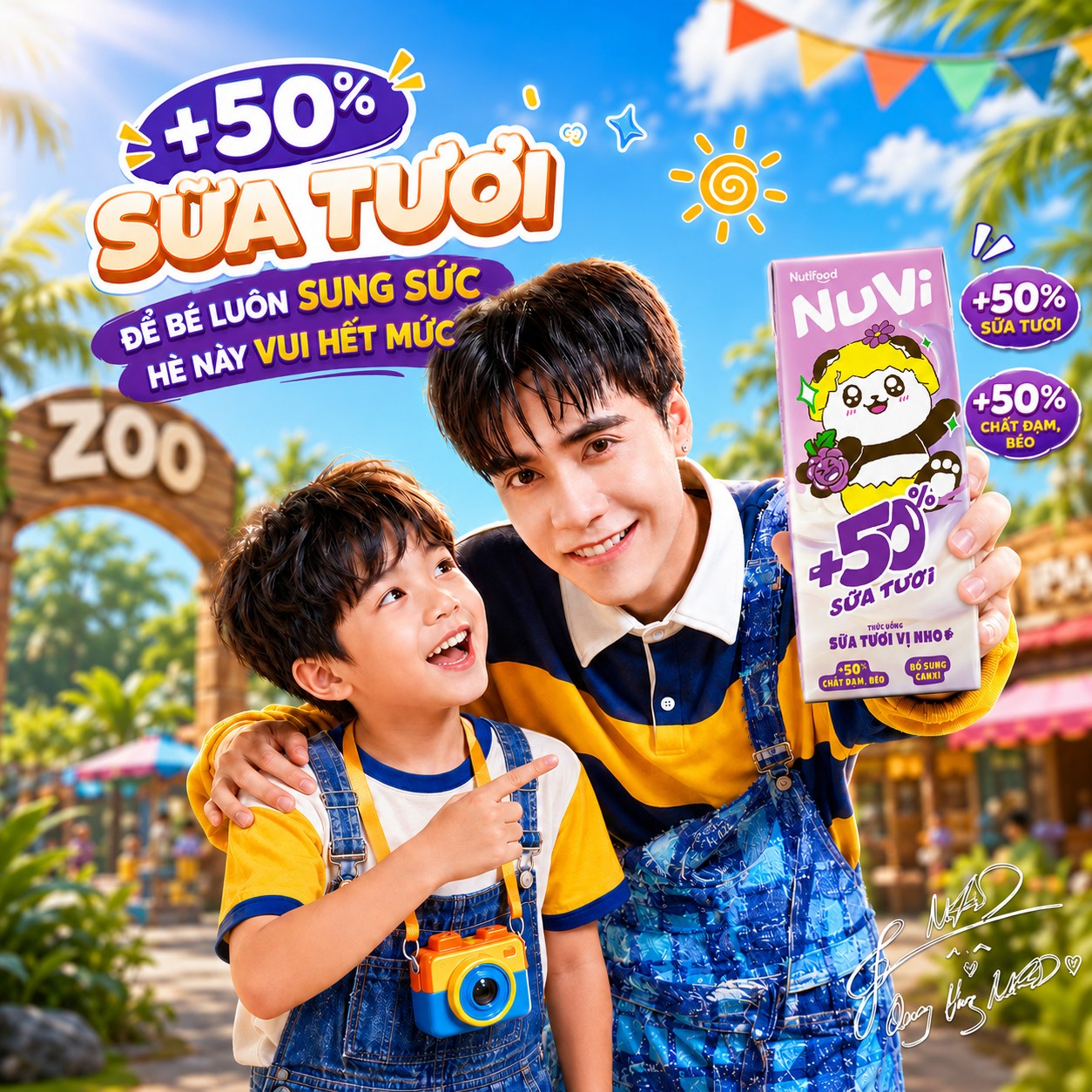 NuVi World - Vũ Trụ Idols Nhí Facebook ad: HÈ VUI HẾT MỨC, NHỜ CÓ NUVI +50%…