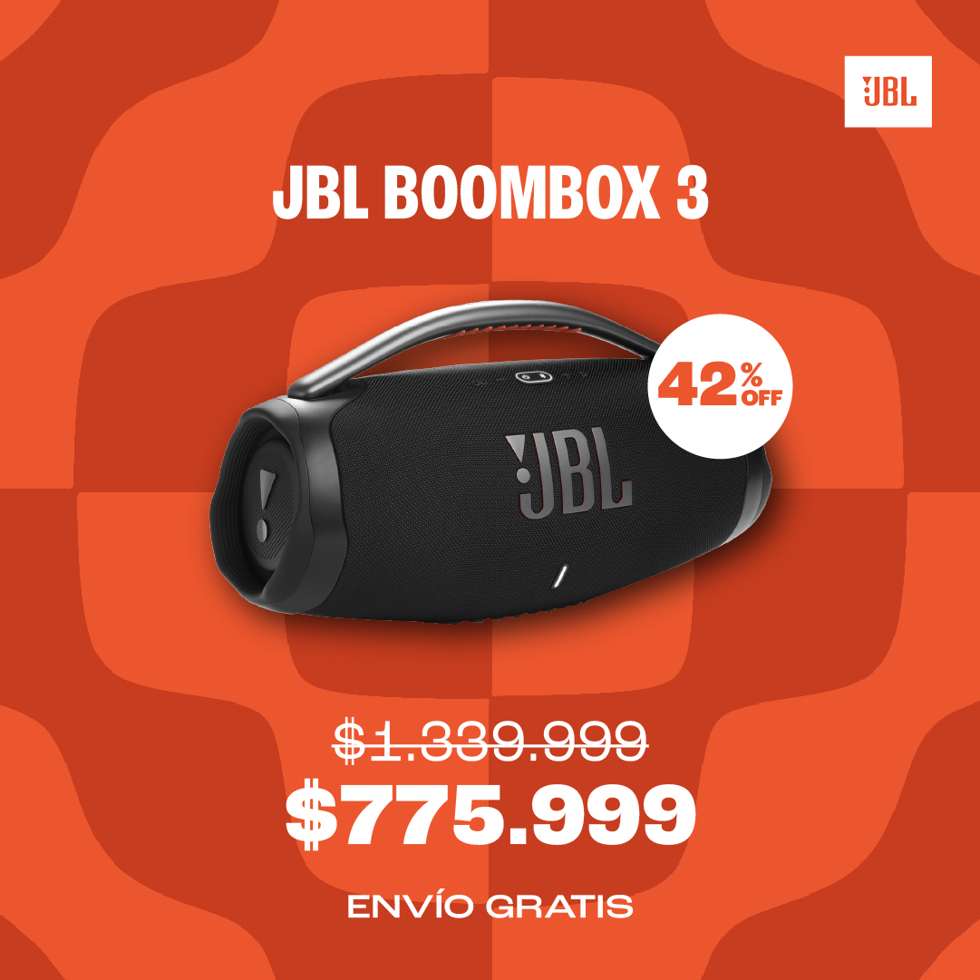 JBL Argentina Facebook ad: ¡Disfrutá con amigos, disfrutá con Boombox!