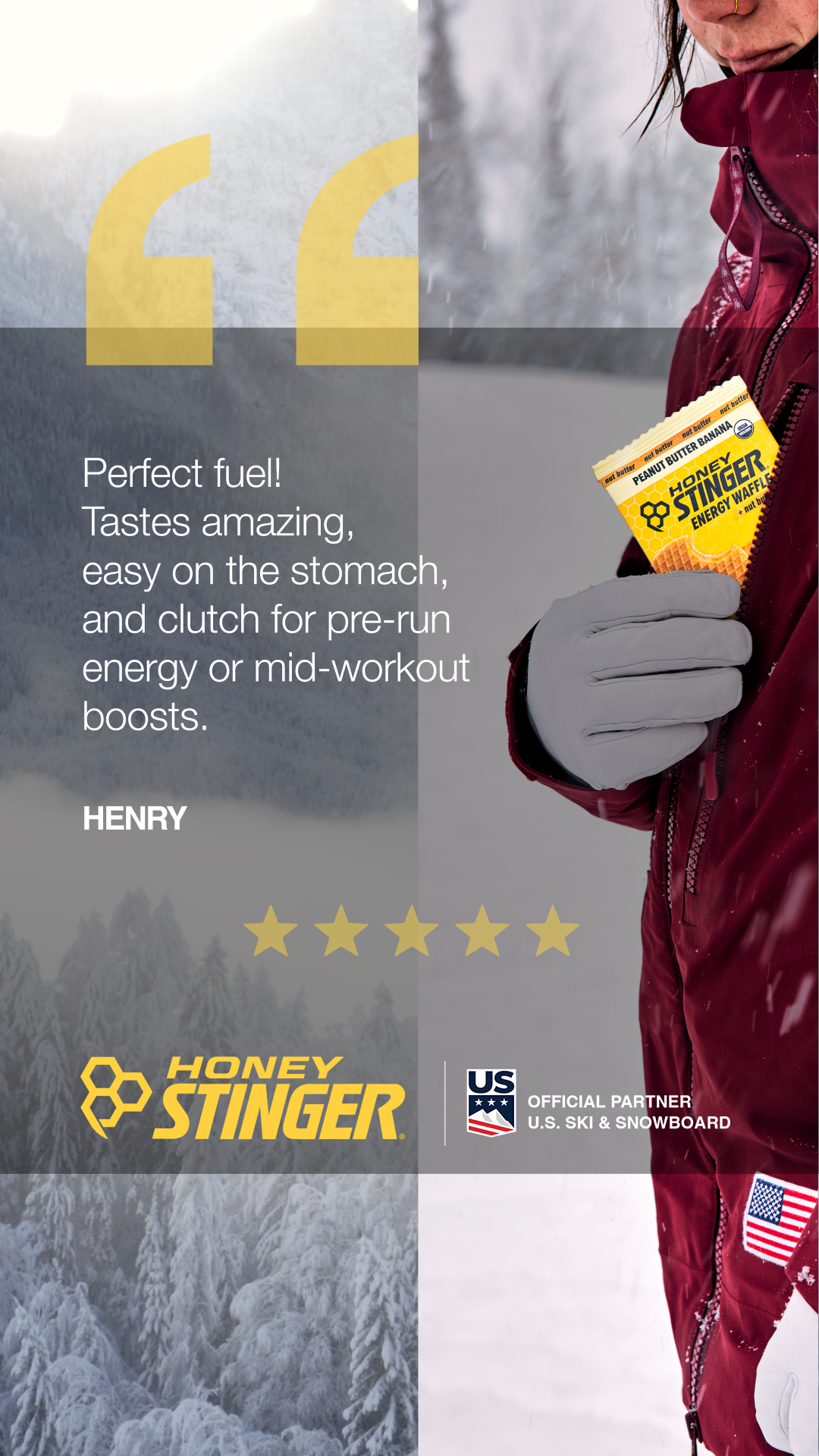 Honey Stinger Facebook ad