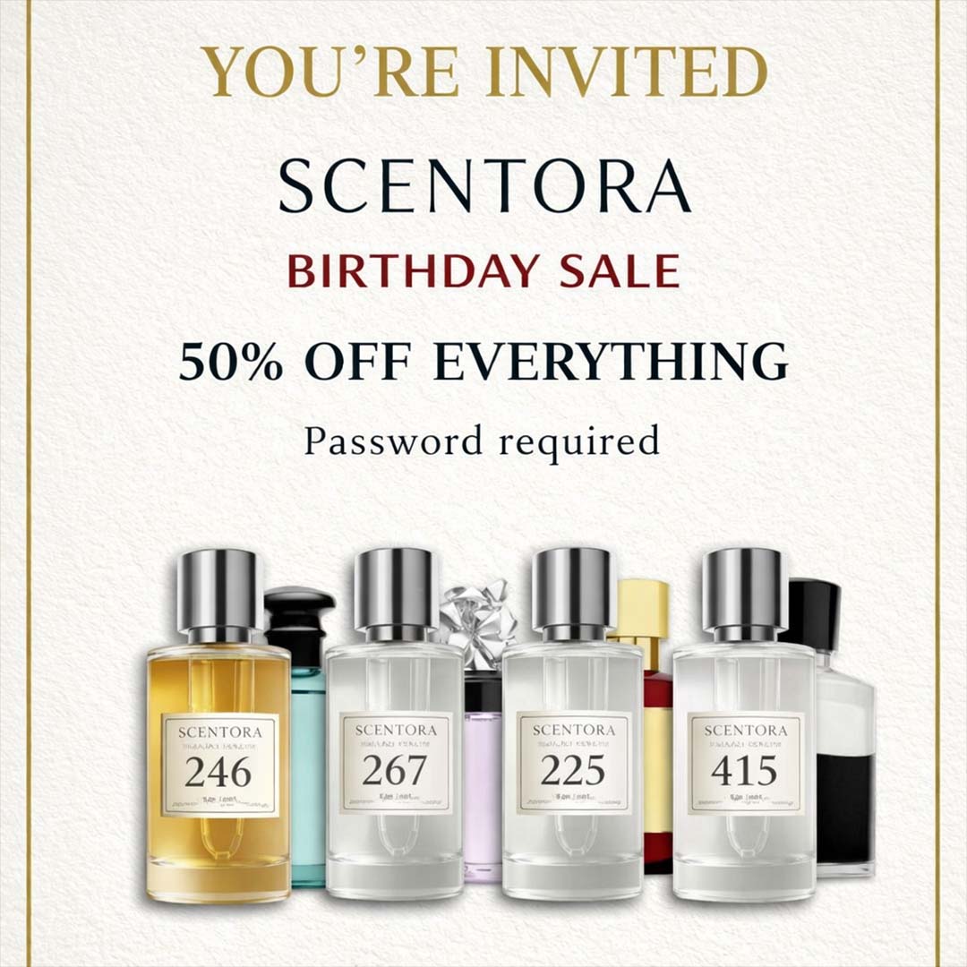Scentora Fragrances Facebook ad