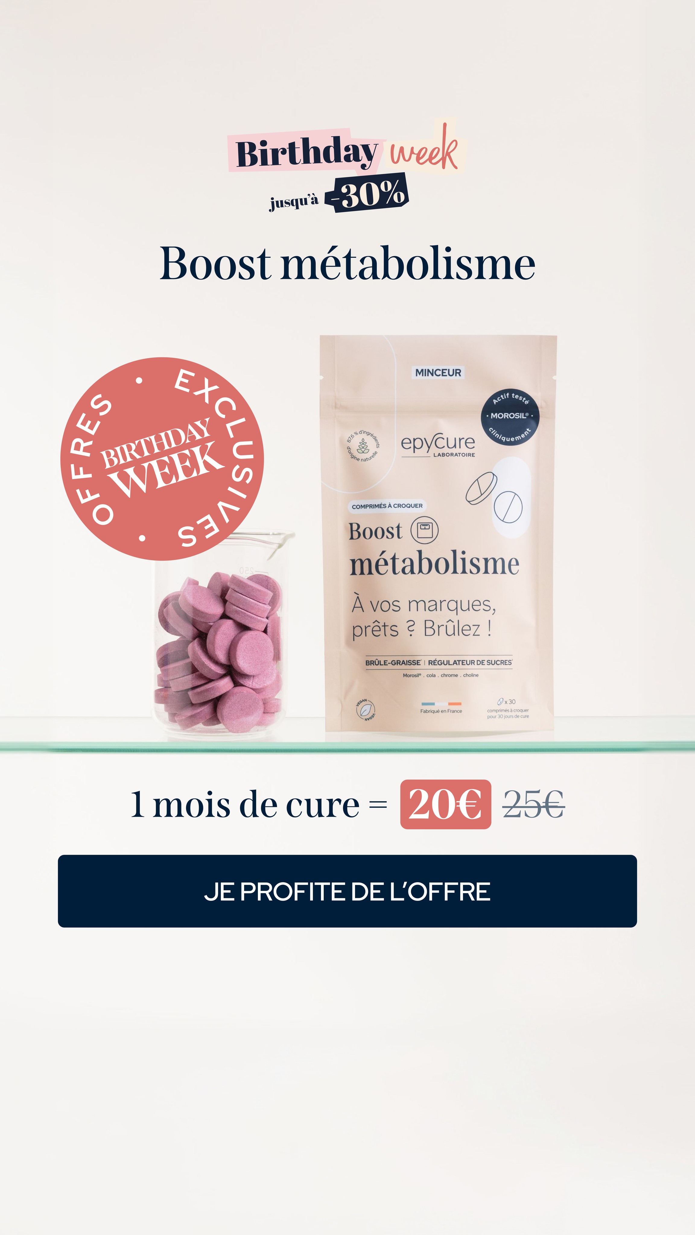 Epycure Facebook ad