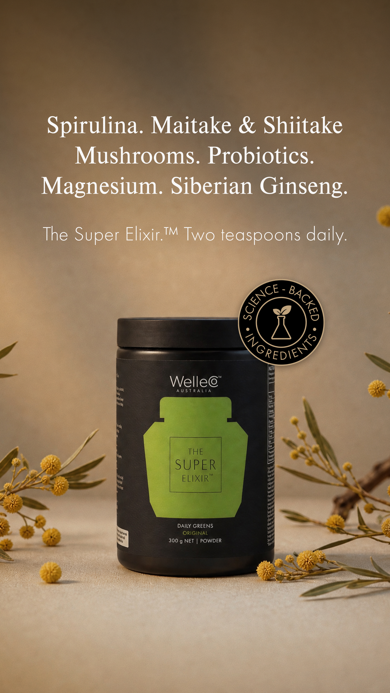 WelleCo Facebook ad