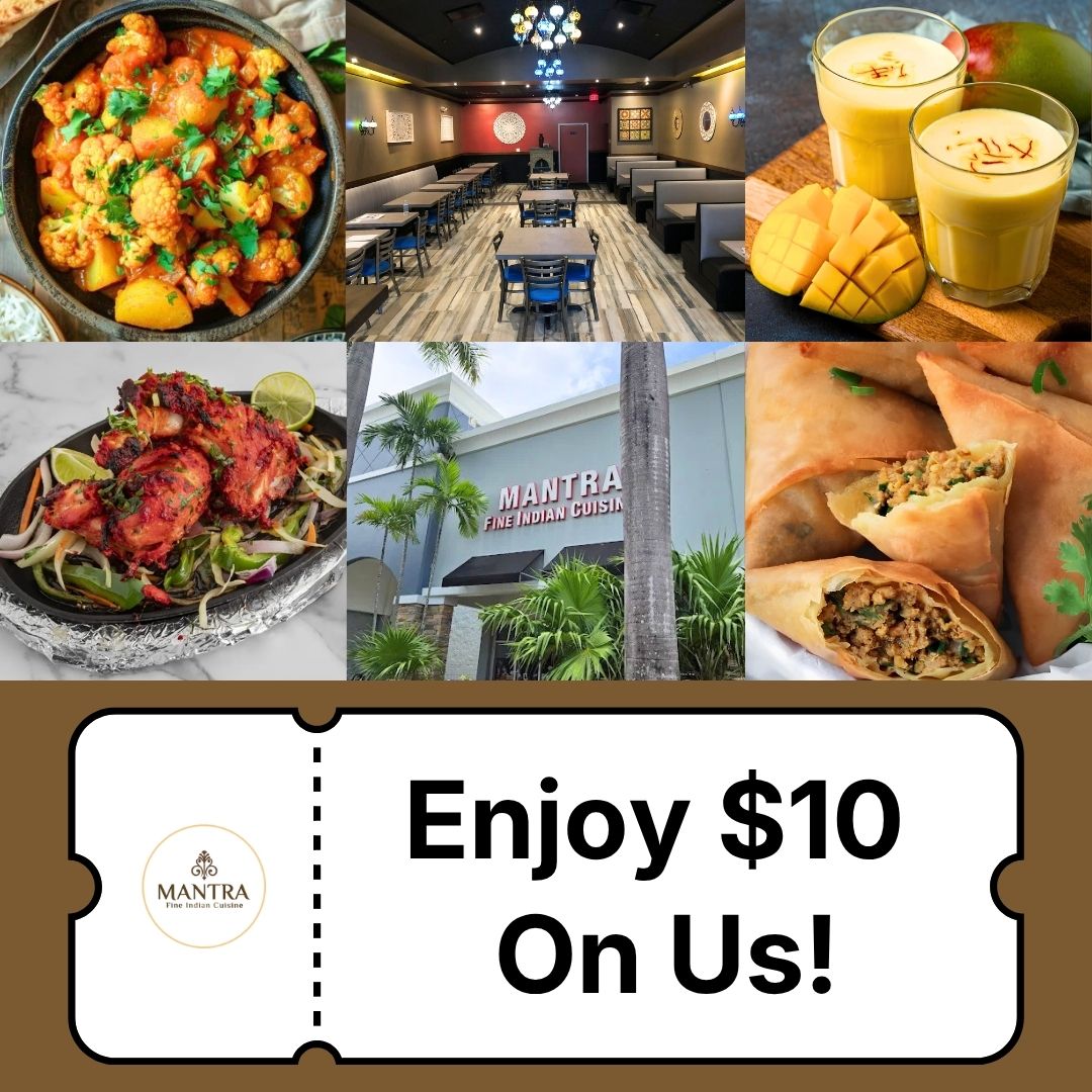 Mantra Indian Cuisine Facebook ad