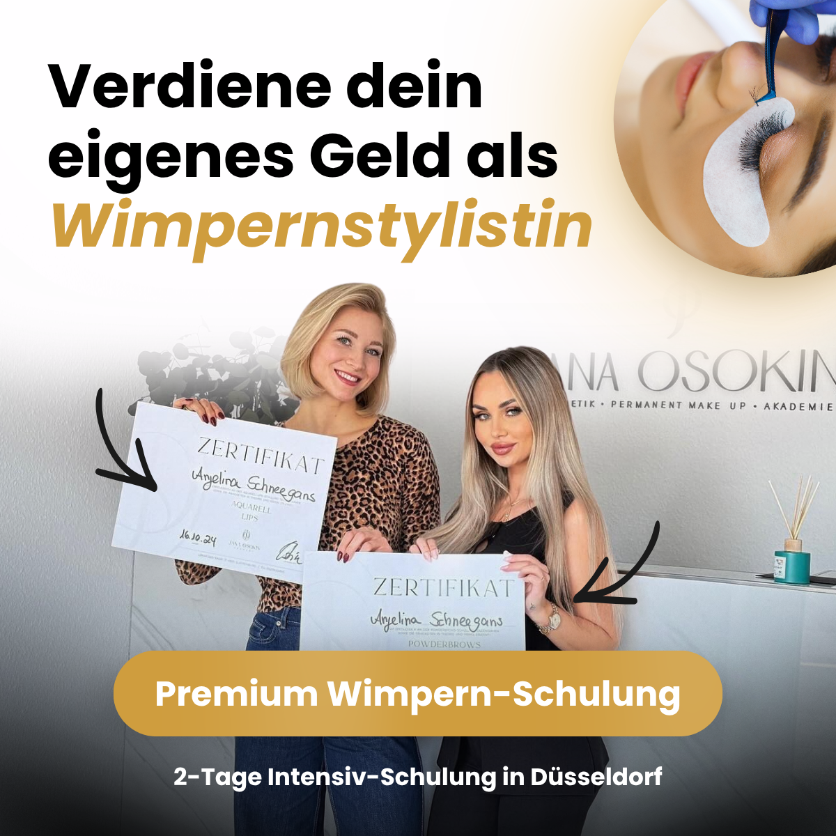 Jana Osokin Kosmetik Facebook ad: Während andere Frauen sich mit 1.500 Euro im Monat…