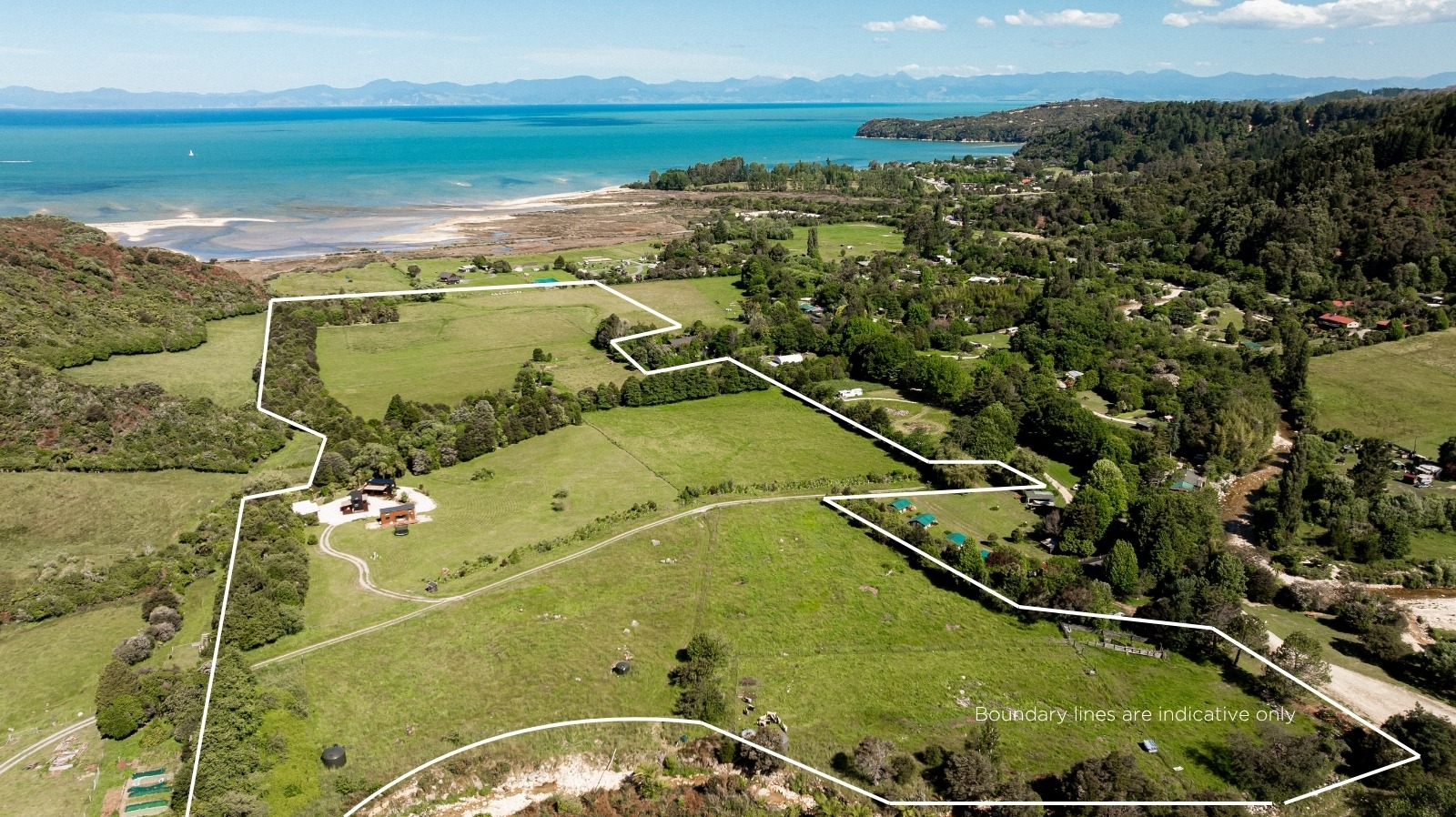 Ali Staite Real Estate Facebook ad: Lifestyle Private Treaty: 70 Harvey Road, Marahau, Tasman…