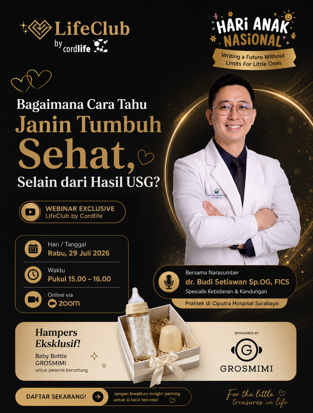 PT Cordlife Persada Facebook ad: Selain USG, Apa Tanda Janin Tumbuh Sehat?