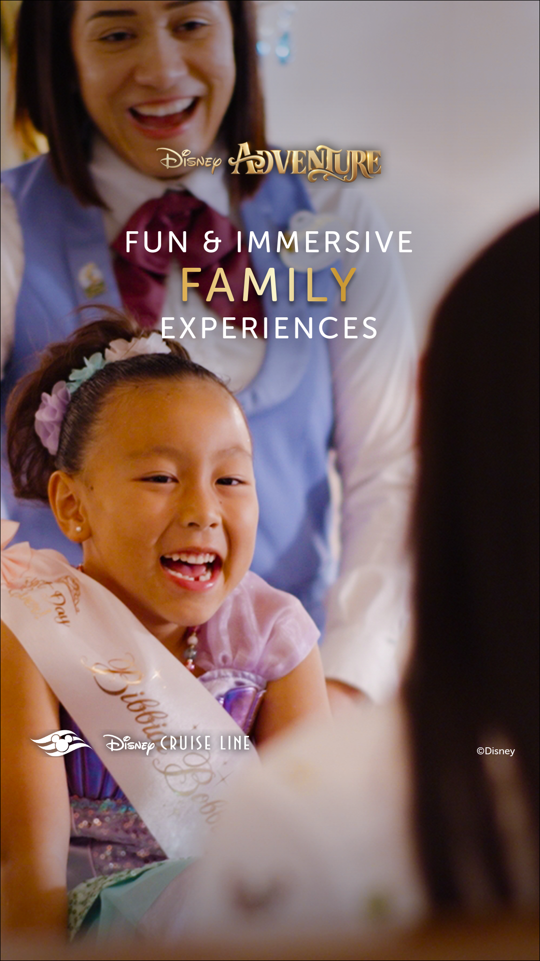 Disney Cruise Line Facebook ad