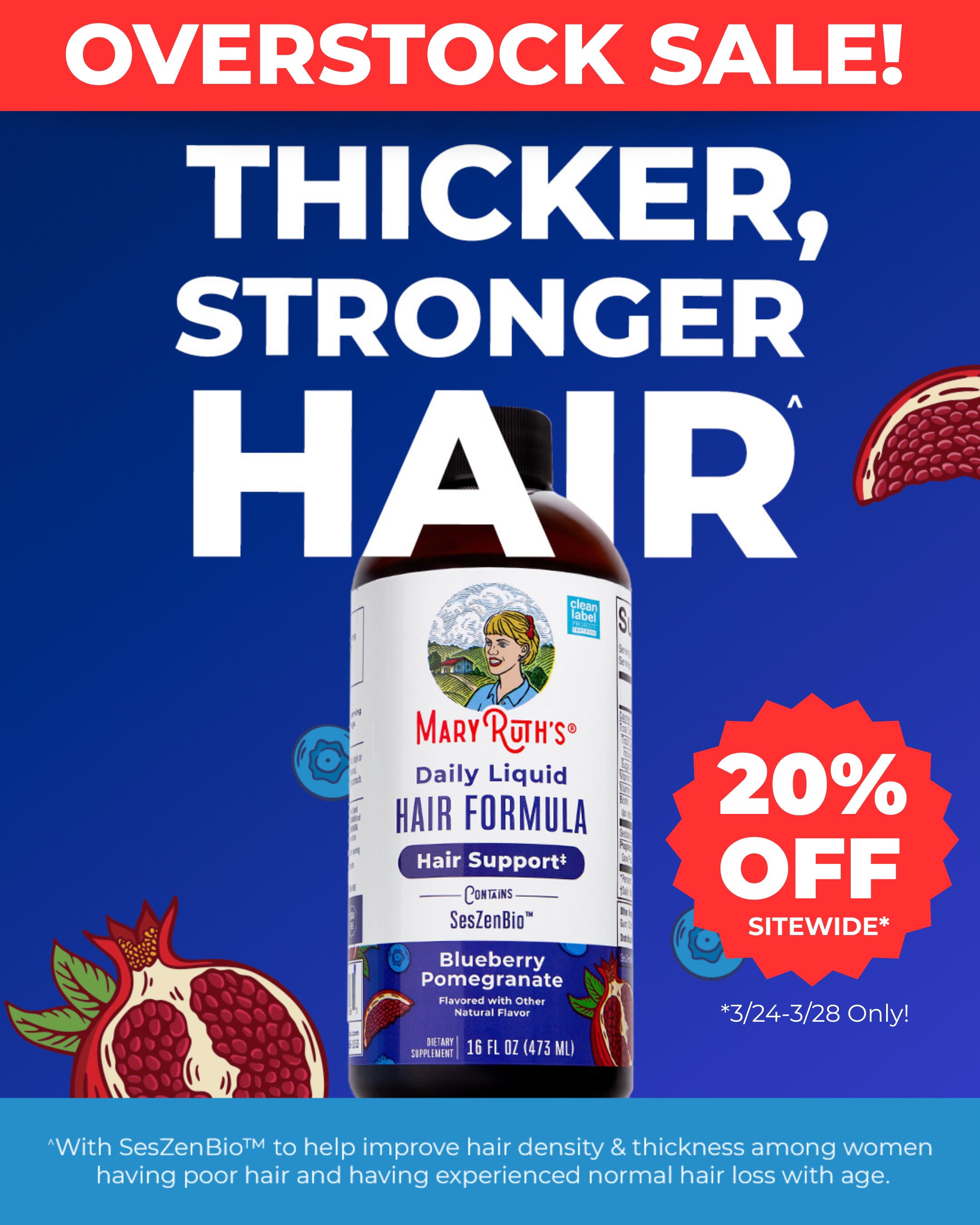 MaryRuth's Facebook ad