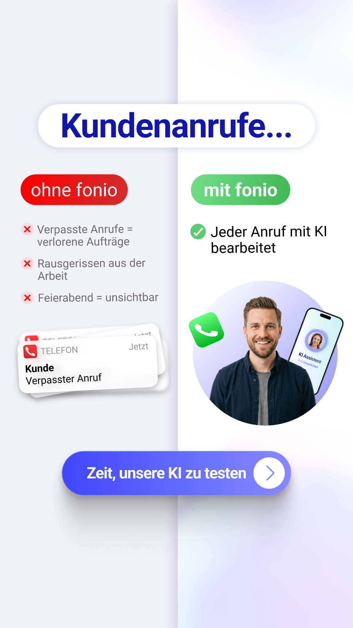 Fonio.ai Facebook ad
