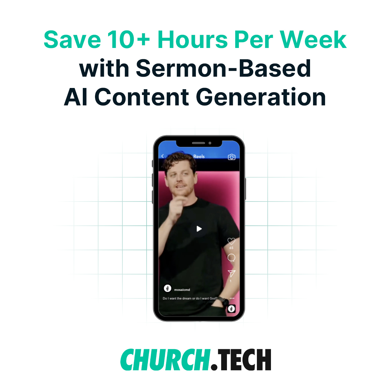 Church.tech Facebook ad