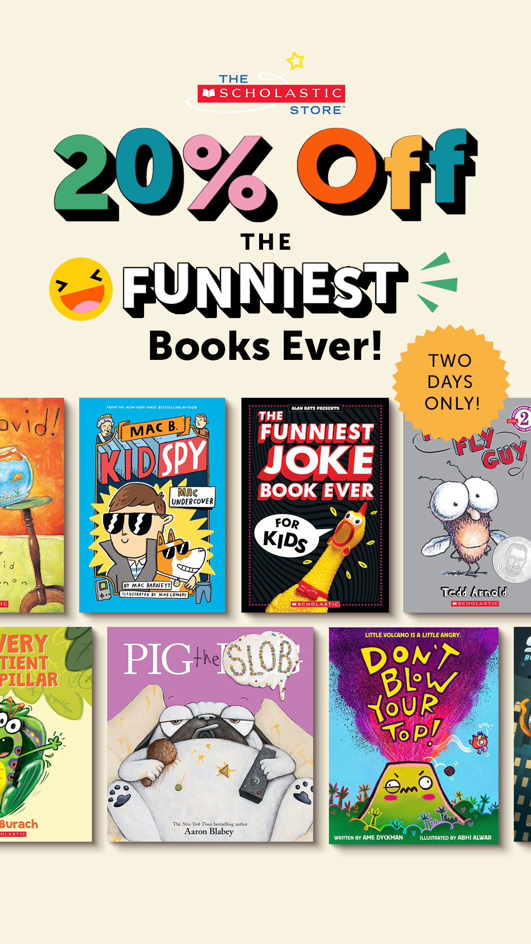 Scholastic Facebook ad