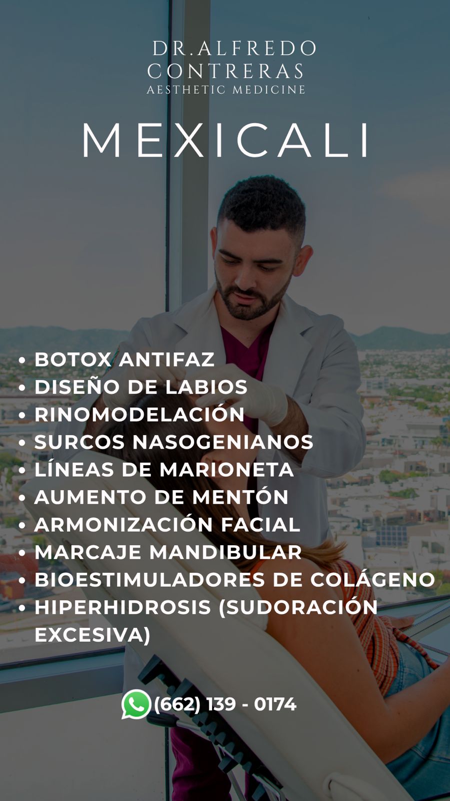 Dr. Alfredo Contreras. Facebook ad: Este verano luce espectacular