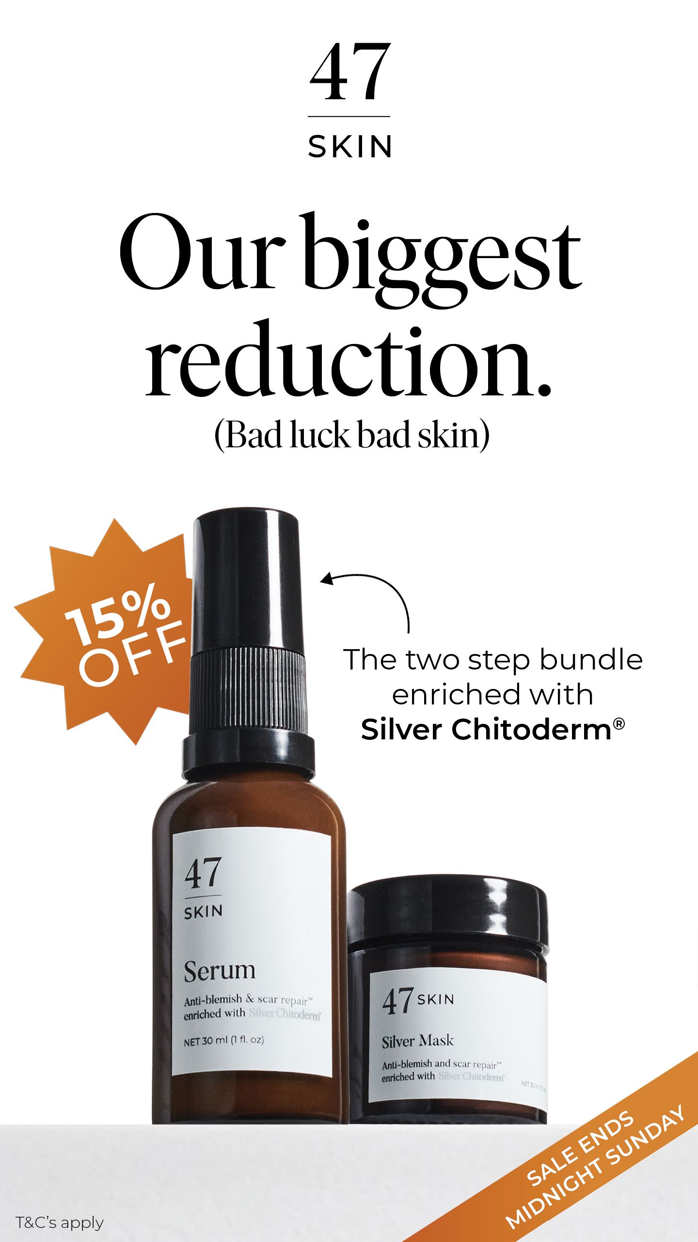 47Skin Facebook ad