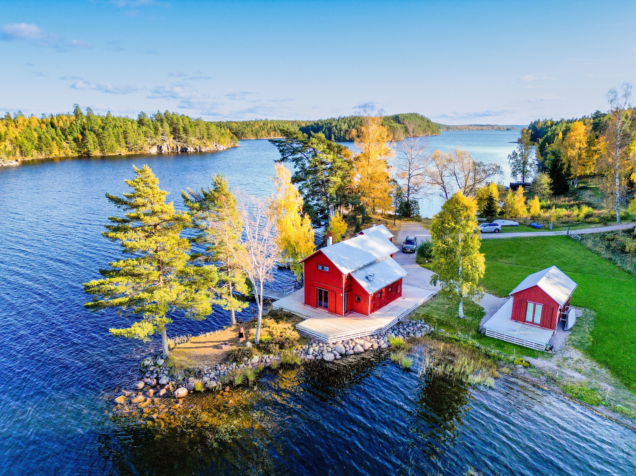 Sommerhaus Schweden Facebook ad: Urlaub in Schweden?