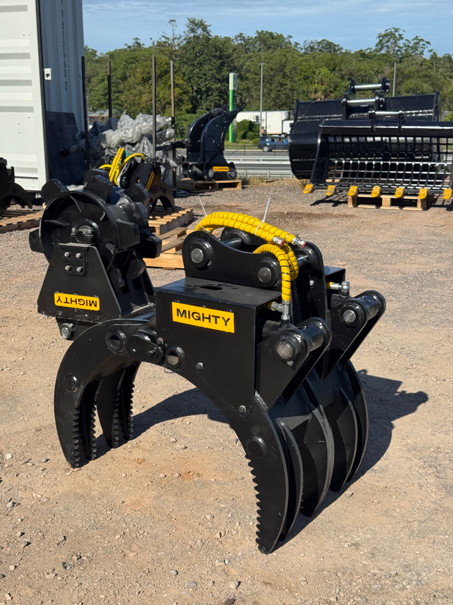 Mighty Equipment Facebook ad