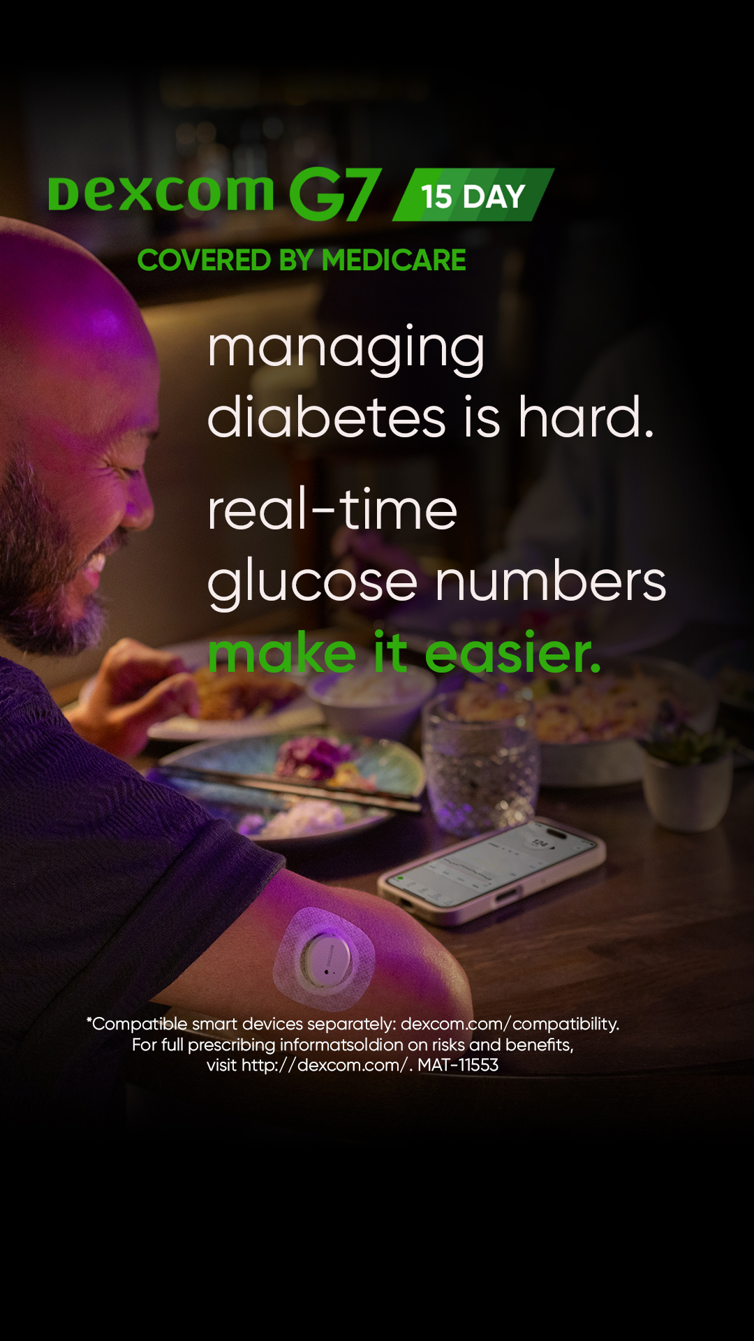 Dexcom Facebook ad