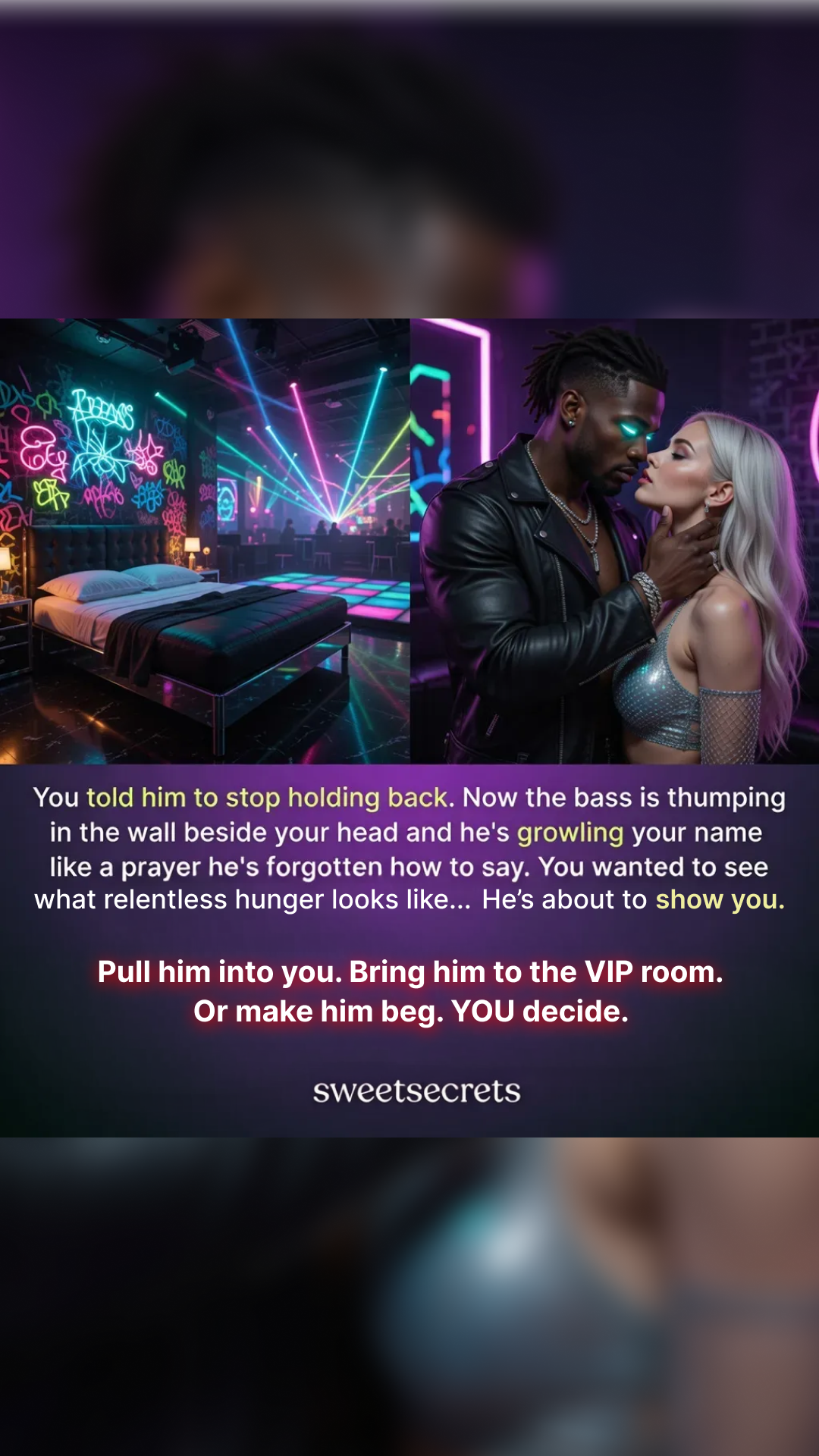 Sweetsecrets Facebook ad