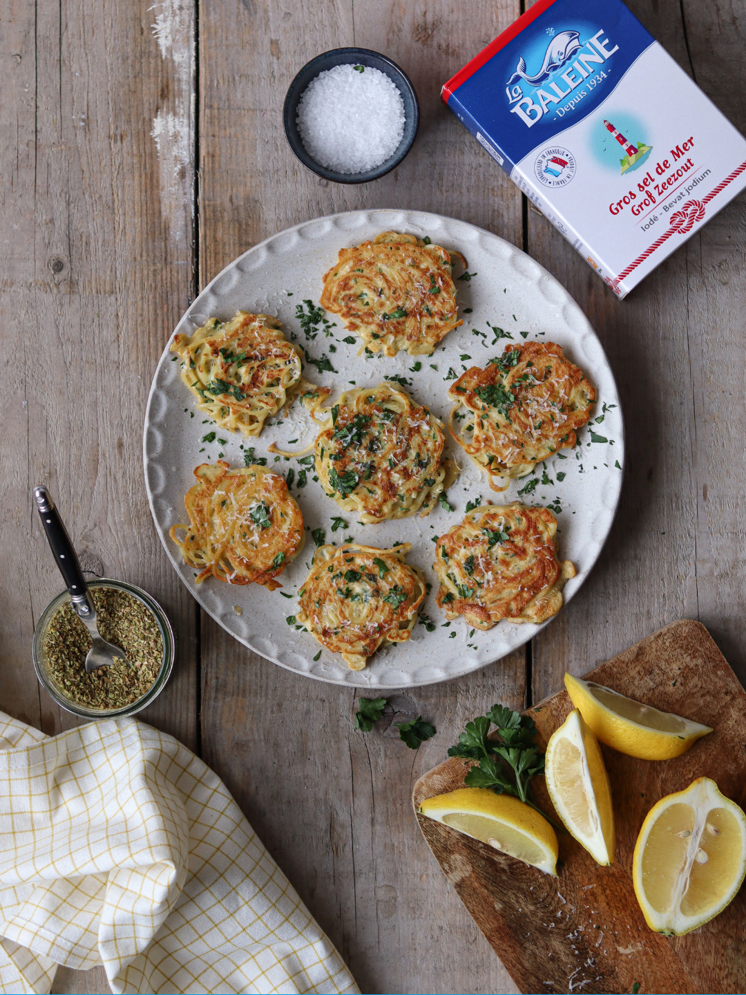 La Baleine Facebook ad: Spaghetti fritters