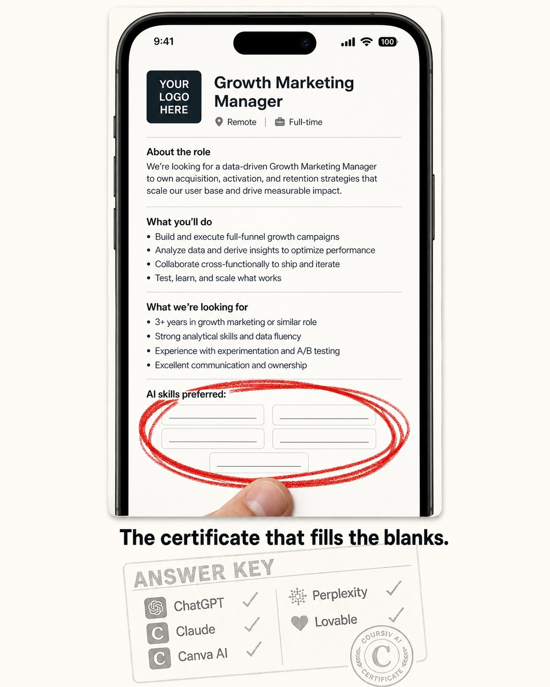 AI Simplified Facebook ad