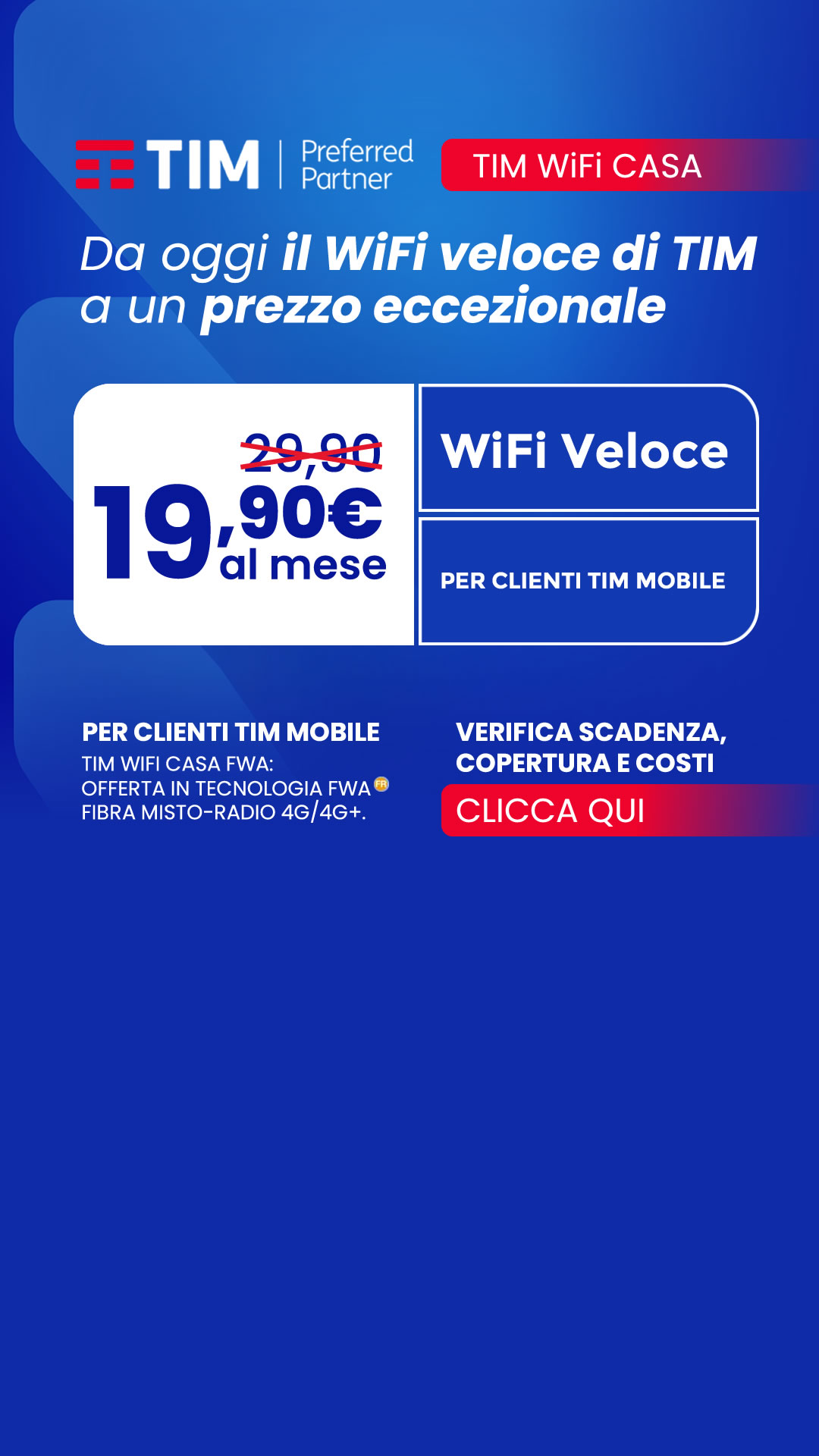 MNG Partner Digitale TIM Facebook ad from Dec 31, 2025