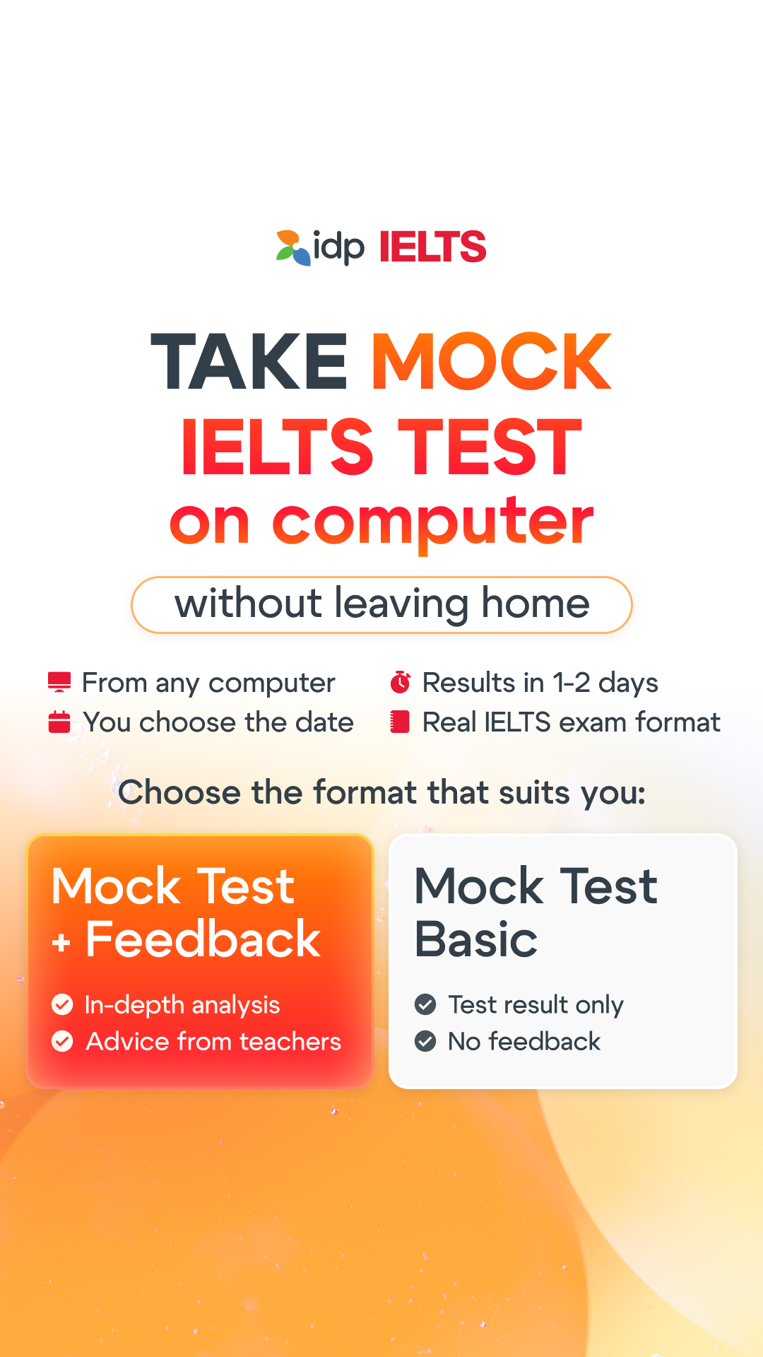IELTS Kazakhstan Facebook ad