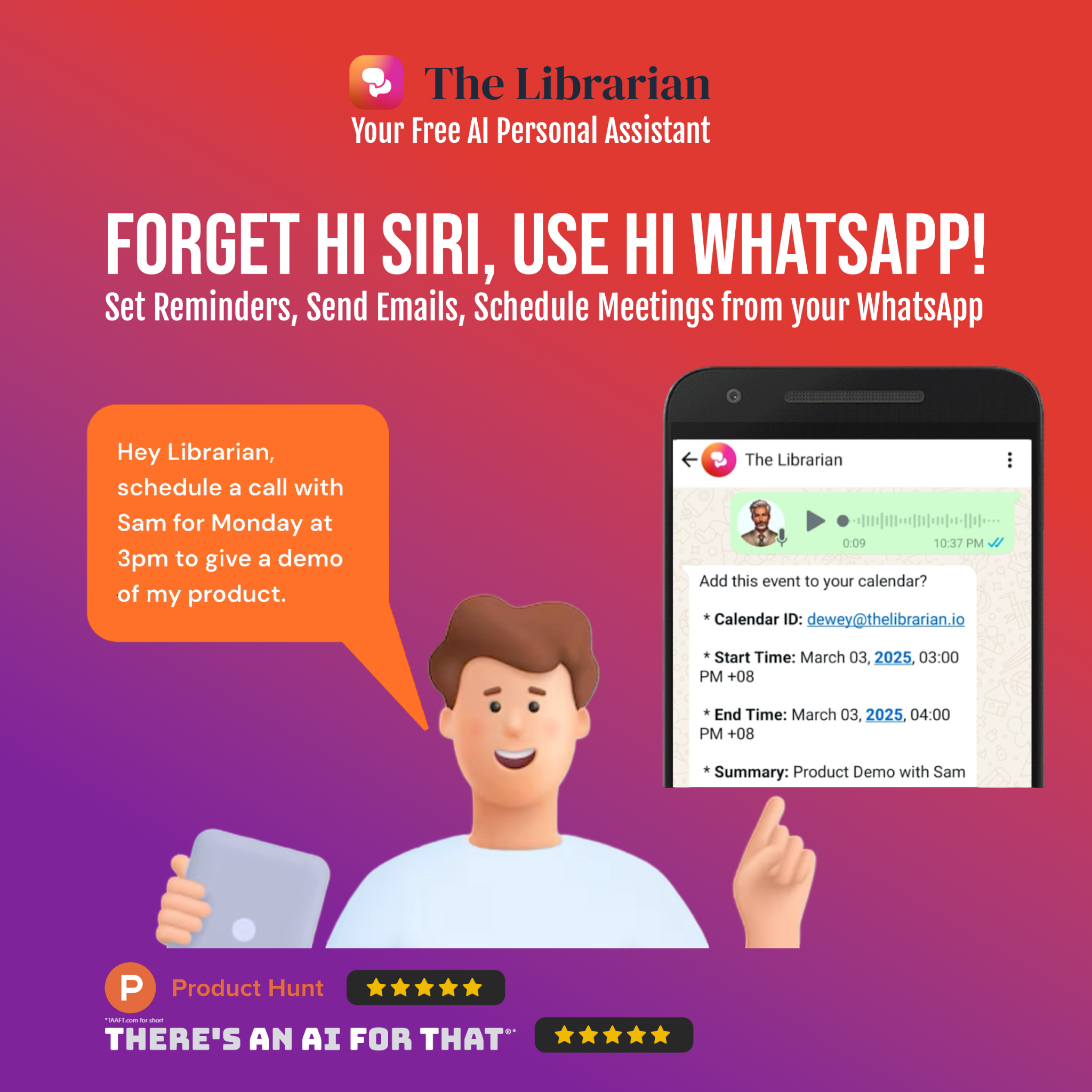 TheLibrarian.io Facebook ad