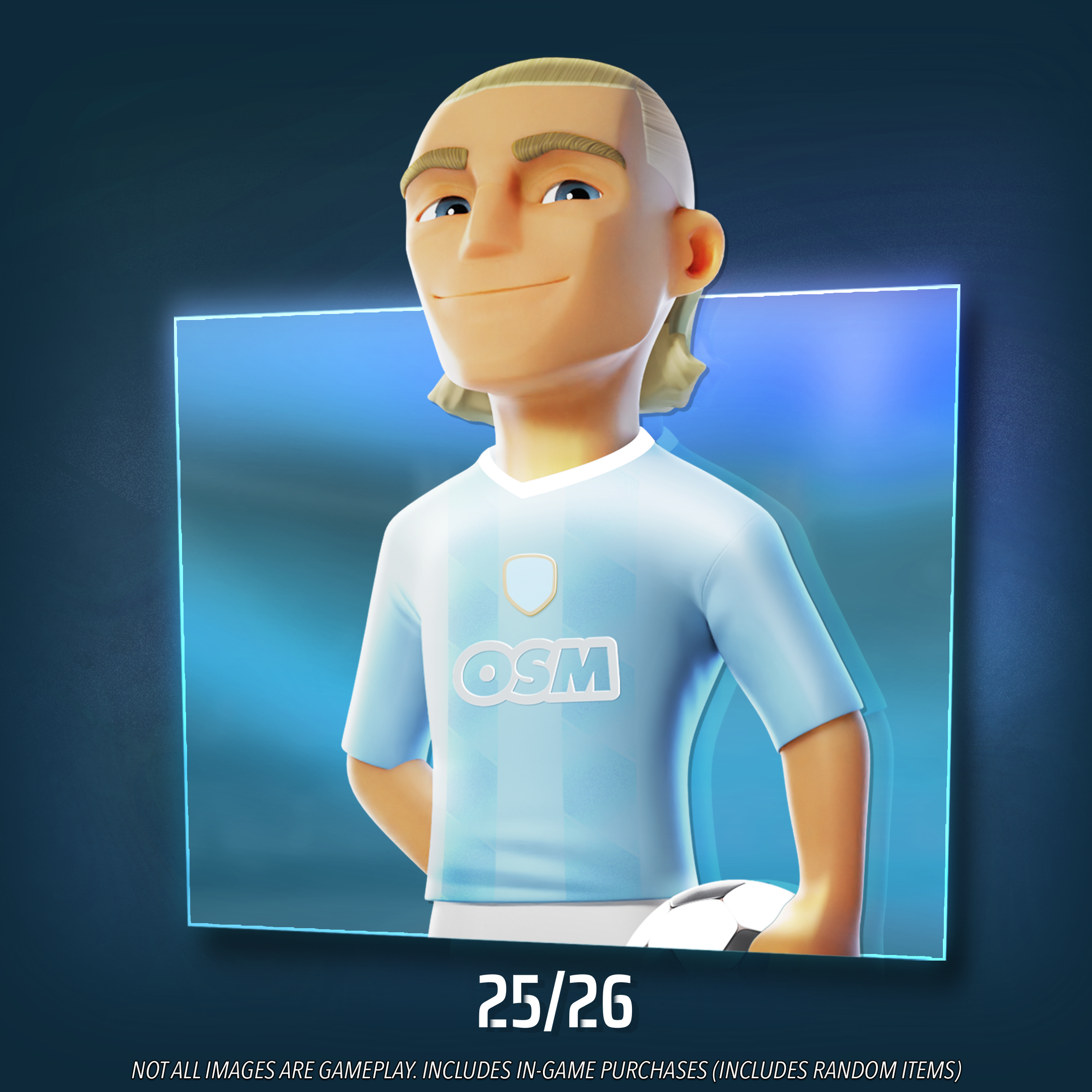 Online Soccer Manager Facebook ad