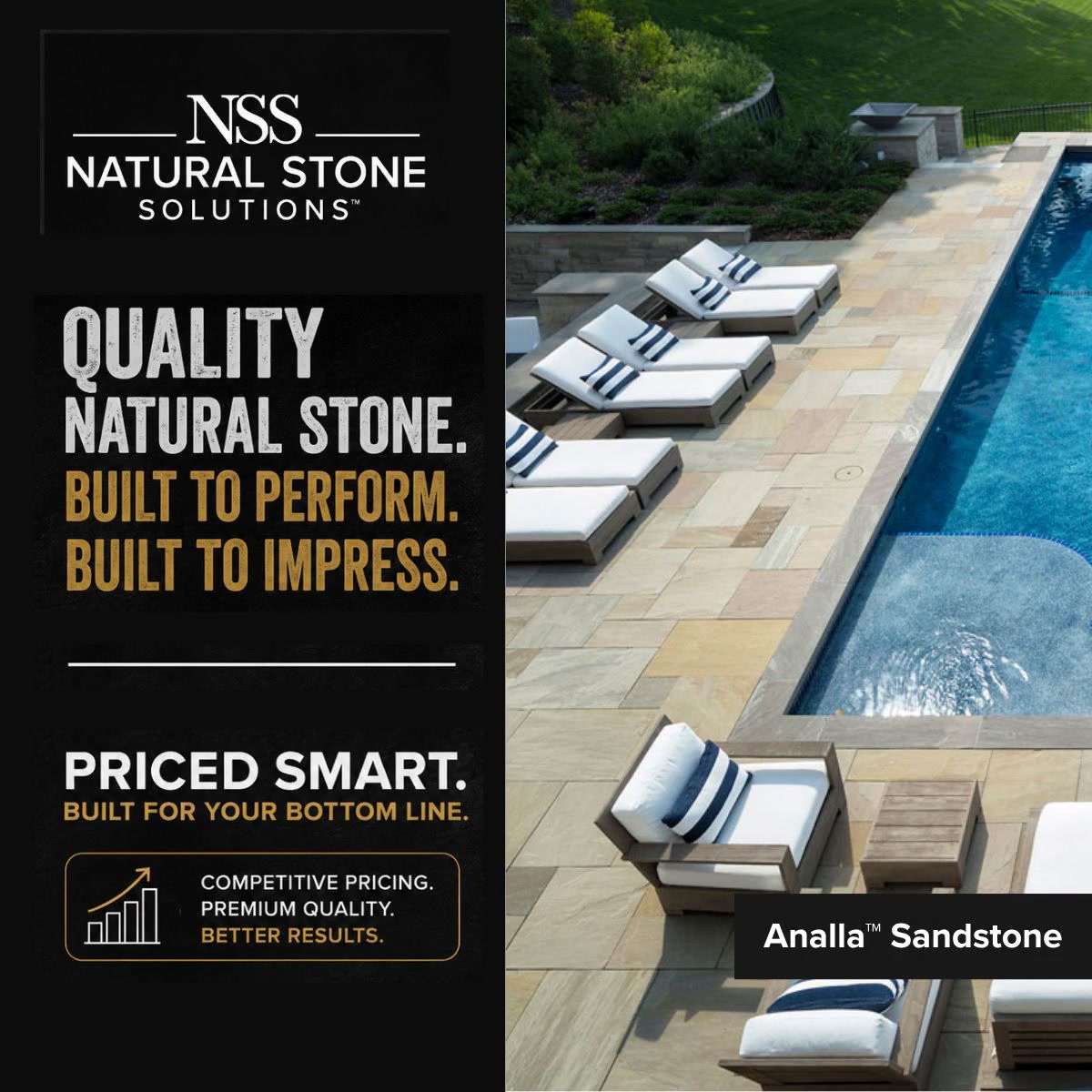 Stone Center - Landscape & Masonry Facebook ad: More margin starts with smarter sourcing.