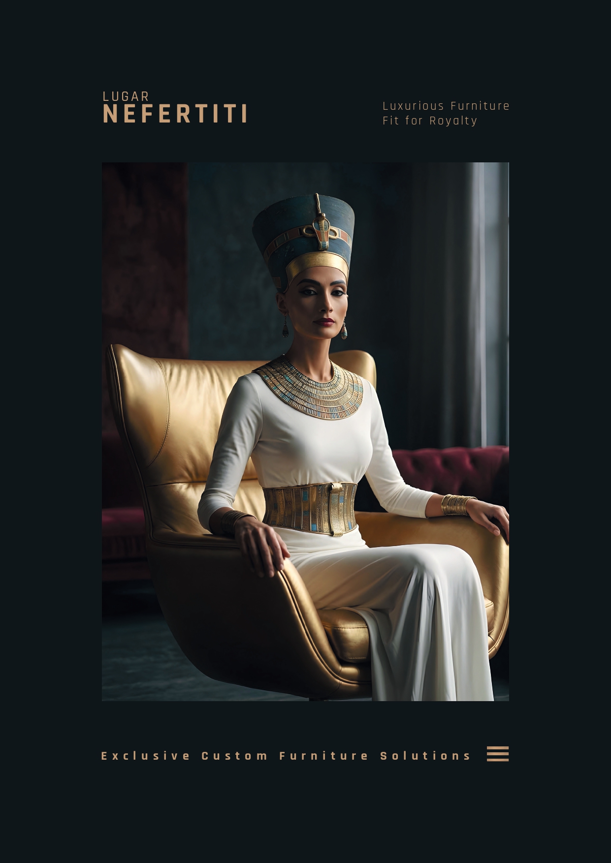 lugarnefertiti Facebook ad: Discover Nefertiti Furniture