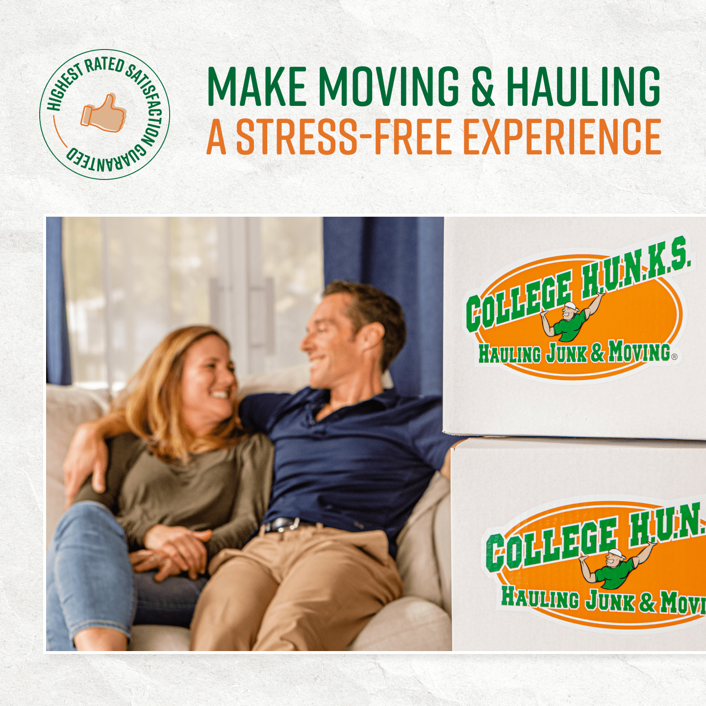 College Hunks Hauling Junk and Moving Atlanta Facebook ad from Jan 29, 2026