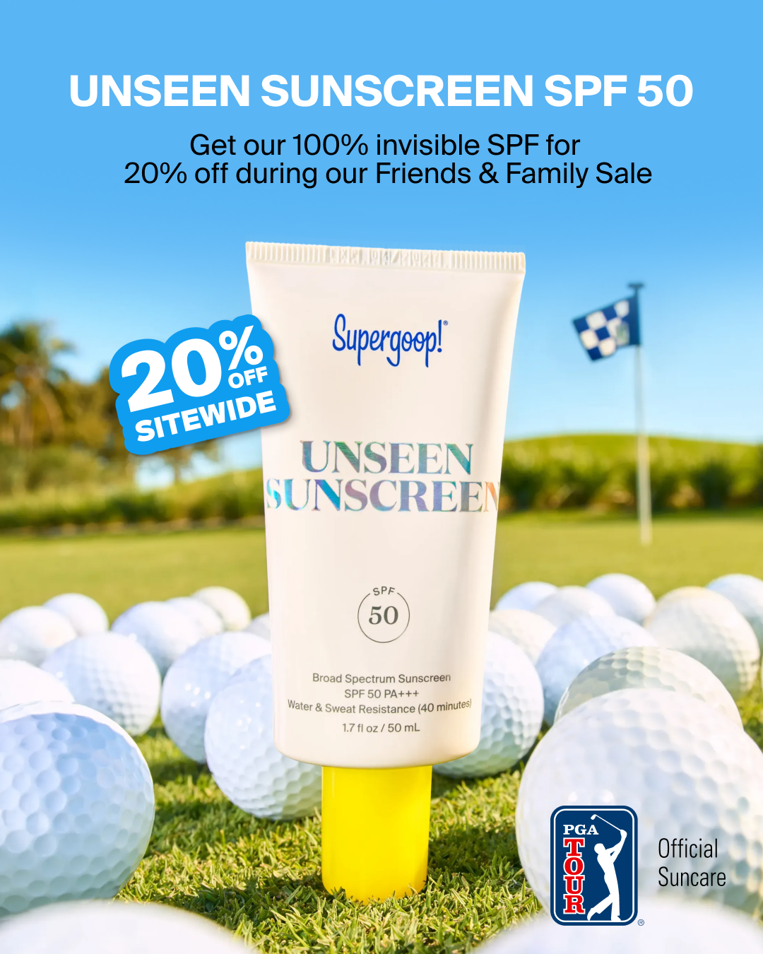 PGA TOUR Facebook ad