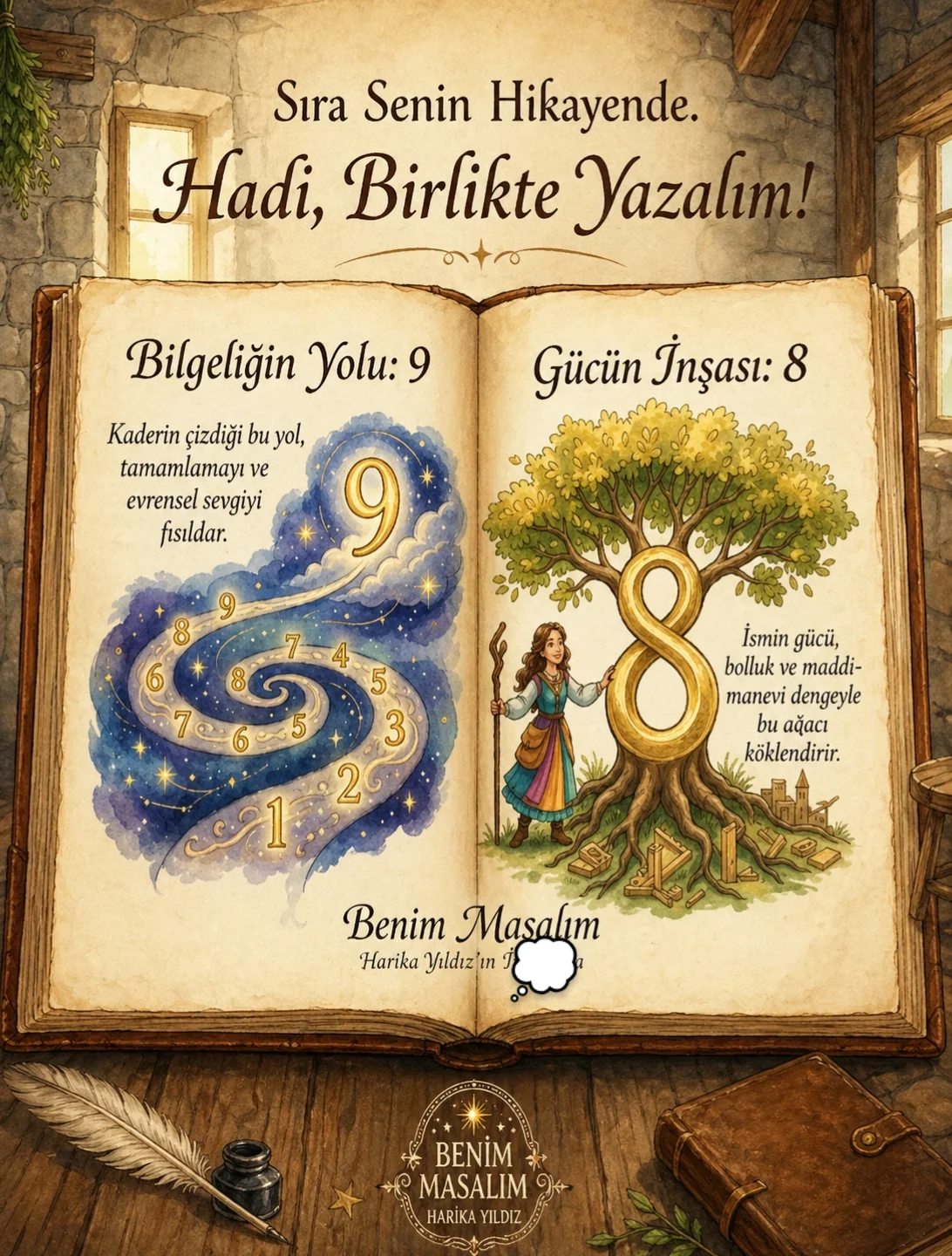 Labonissa Facebook ad: Eskiden, sayılarla konuşan bir kadın yaşardı.