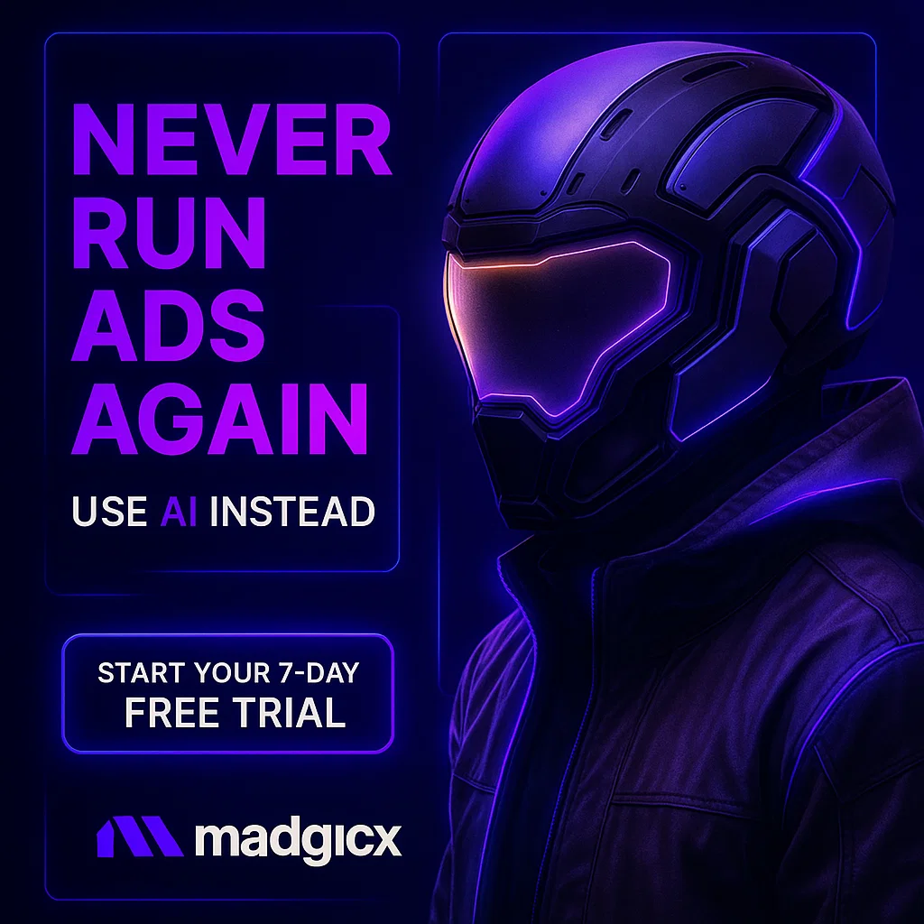madgicx.com Facebook ad