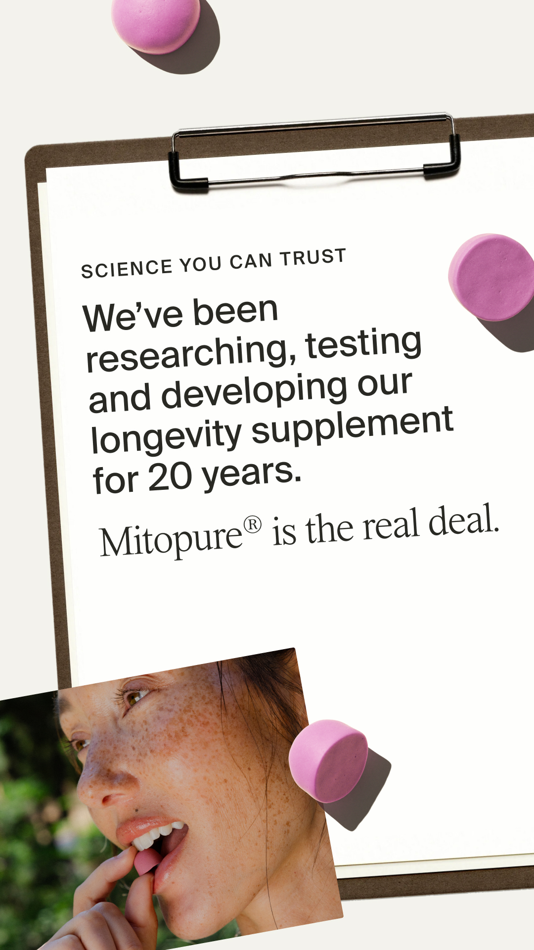 Timeline Longevity Facebook ad