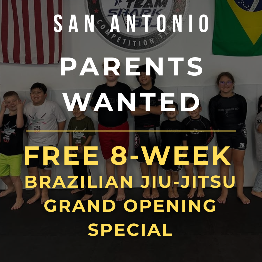 Team Shark/Daniel Pinheiro Brazilian Jiu-Jitsu -Head Quarters Facebook ad: Give Your Child Confidence, Discipline & Fun!