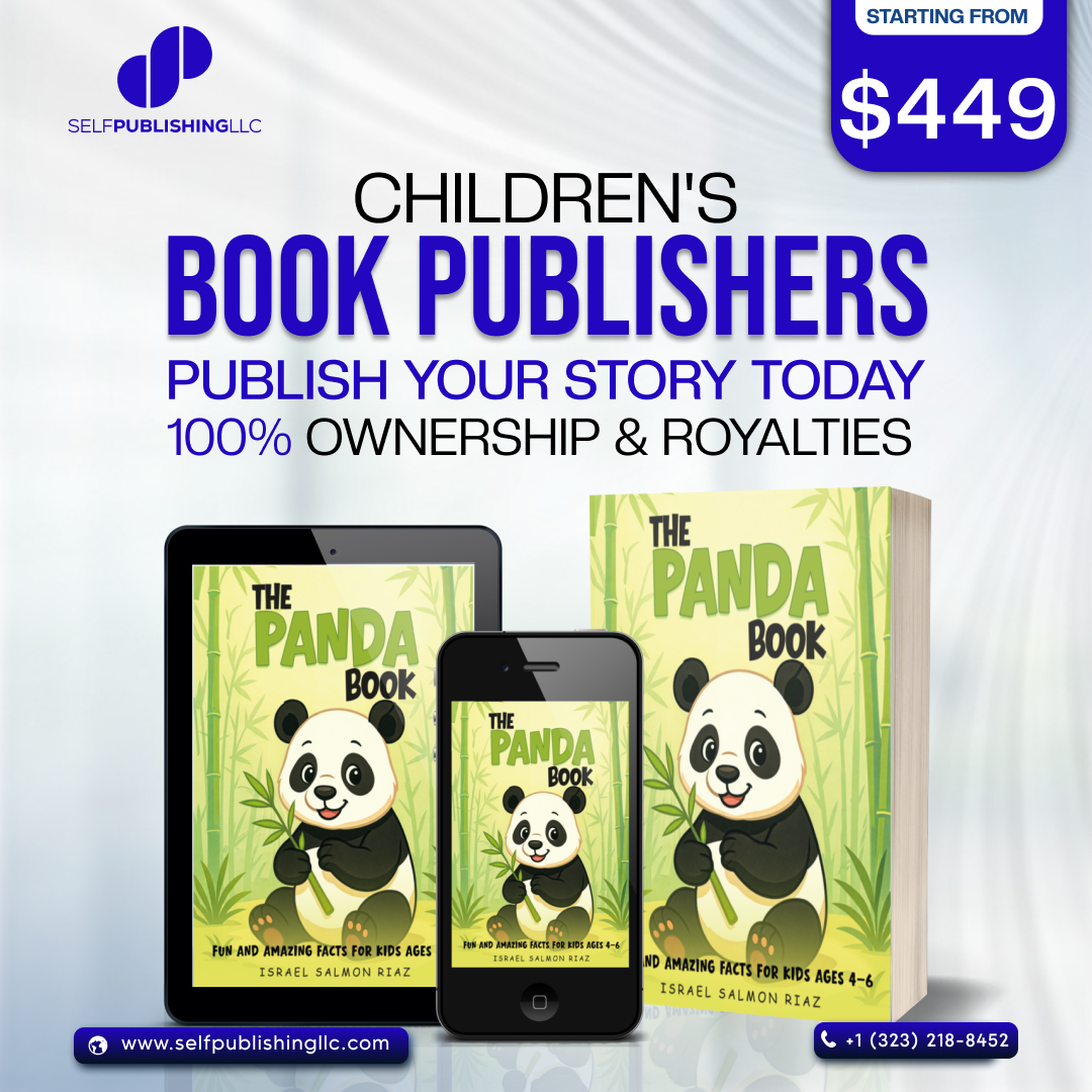 Self Publishing LLC. Facebook ad: Your Story, Their Imagination
