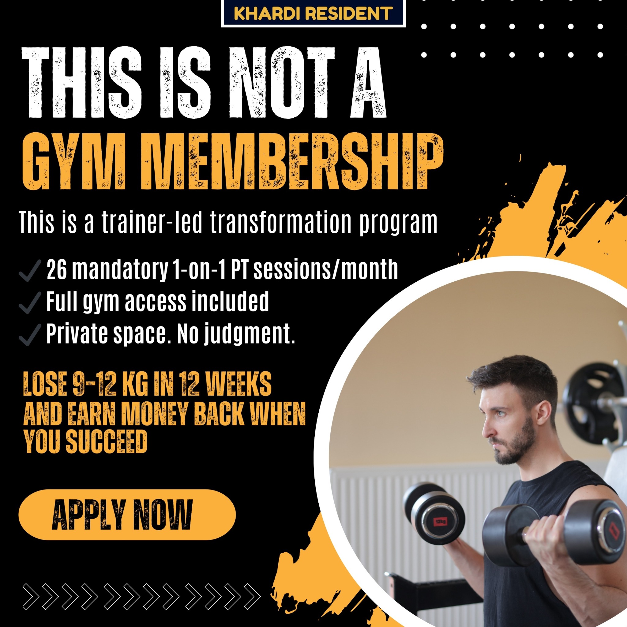 Fit360 Facebook ad: Kharadi residents: Lose the specified weight in 12…