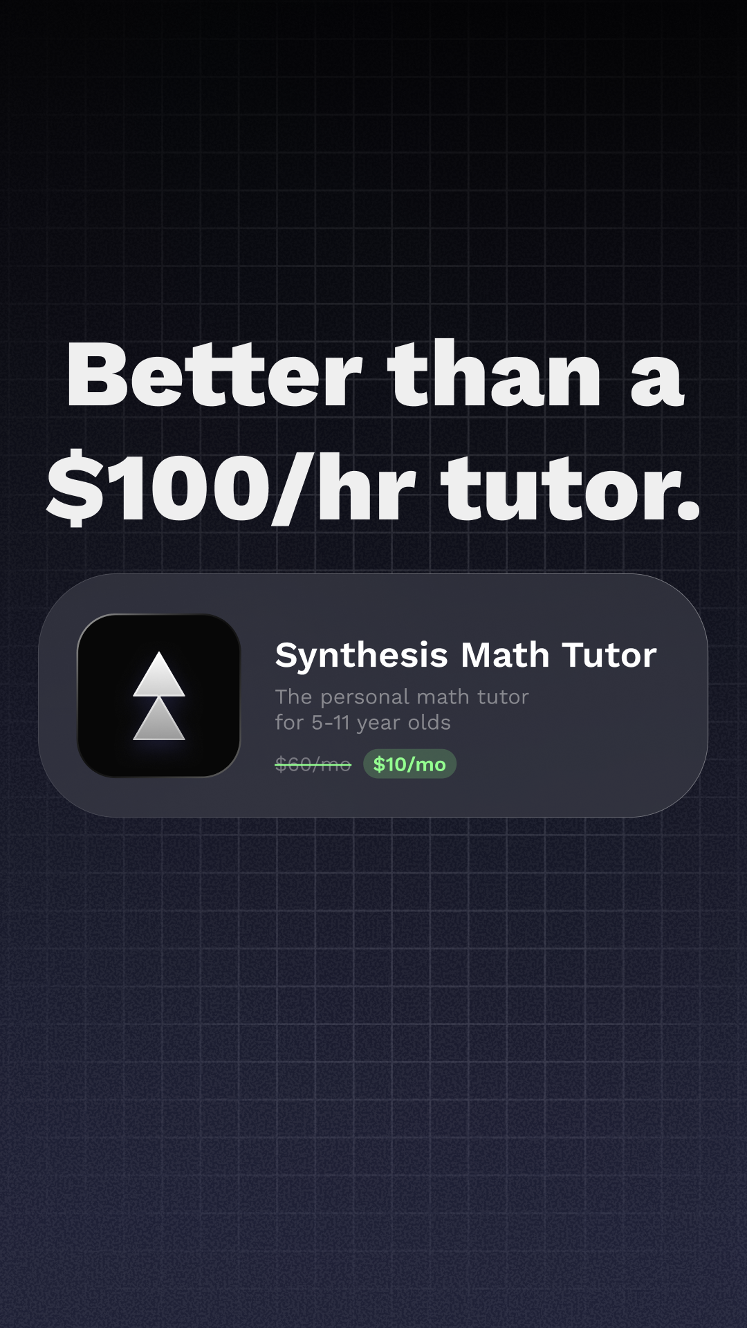 Synthesis Facebook ad